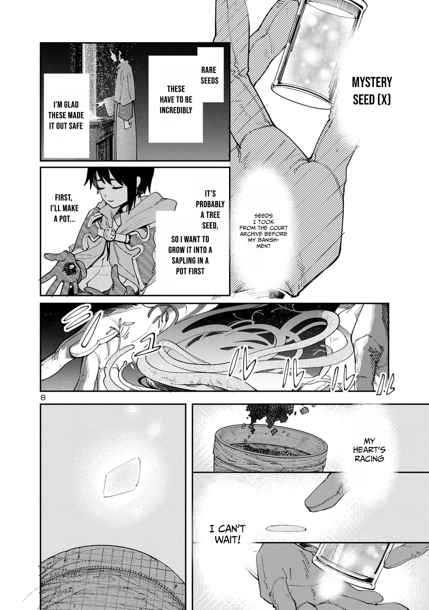 Kyuutei wo Kubi ni natta Shokubutsu Madoushi wa Slow Life wo Ouka suru – Chapter 3 – Page 9