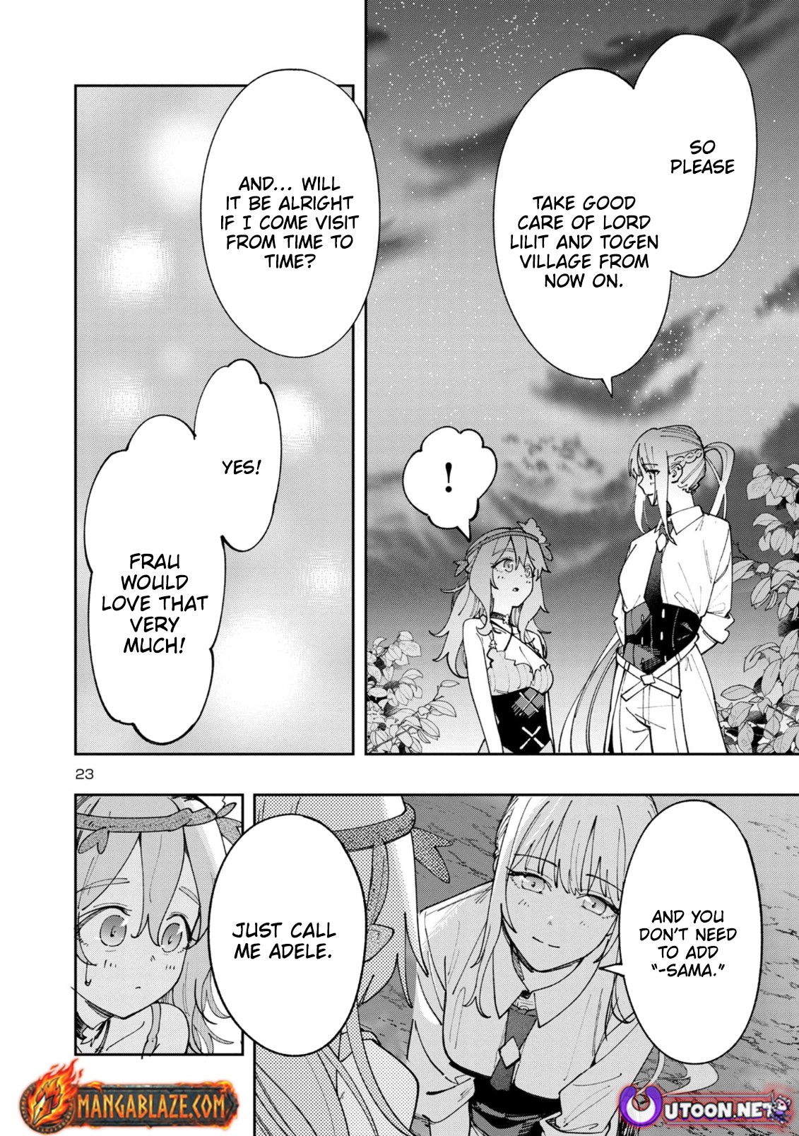 Kyuutei wo Kubi ni natta Shokubutsu Madoushi wa Slow Life wo Ouka suru – Chapter 8.2 – Page 23
