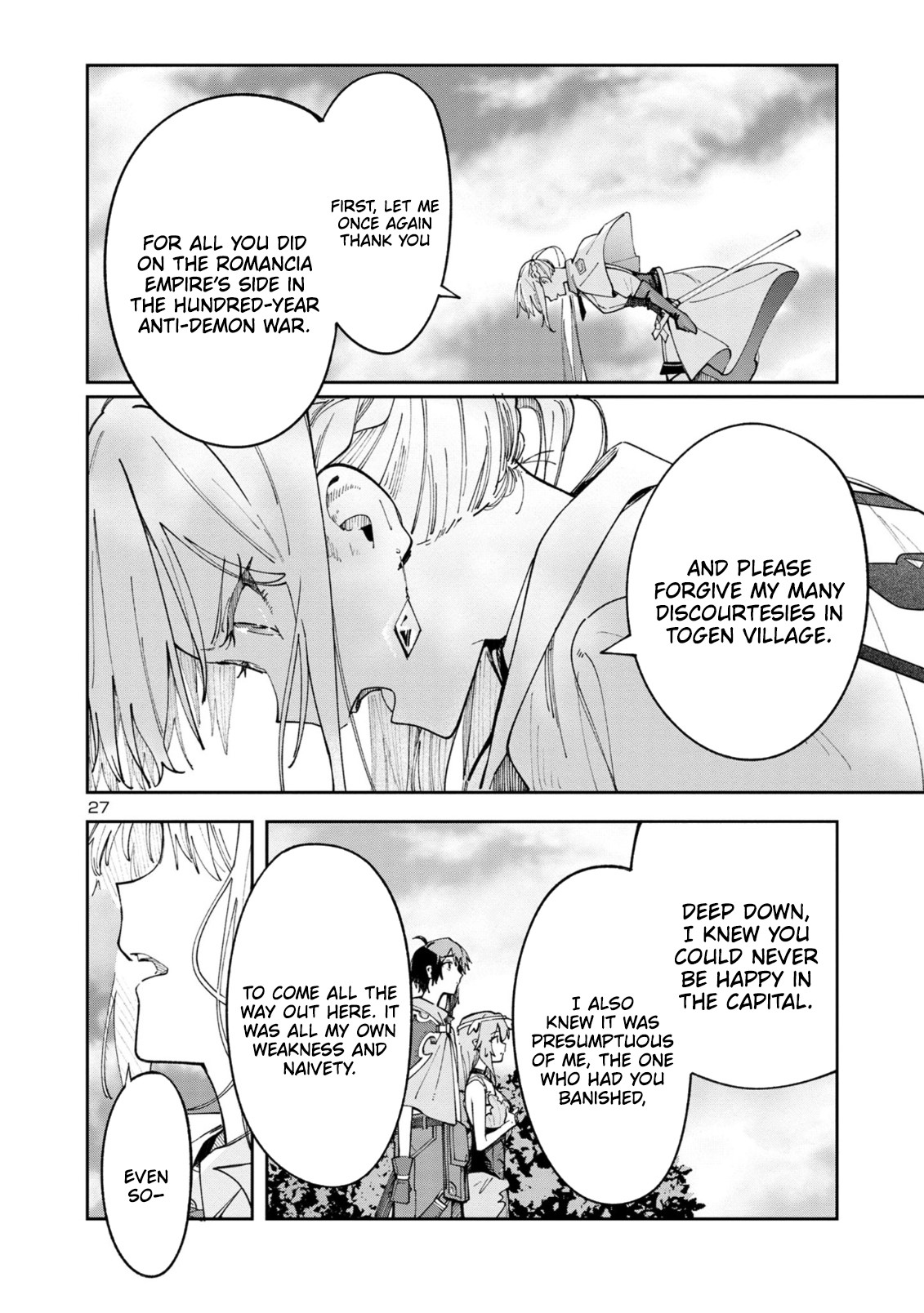 Kyuutei wo Kubi ni natta Shokubutsu Madoushi wa Slow Life wo Ouka suru – Chapter 8.2 – Page 27