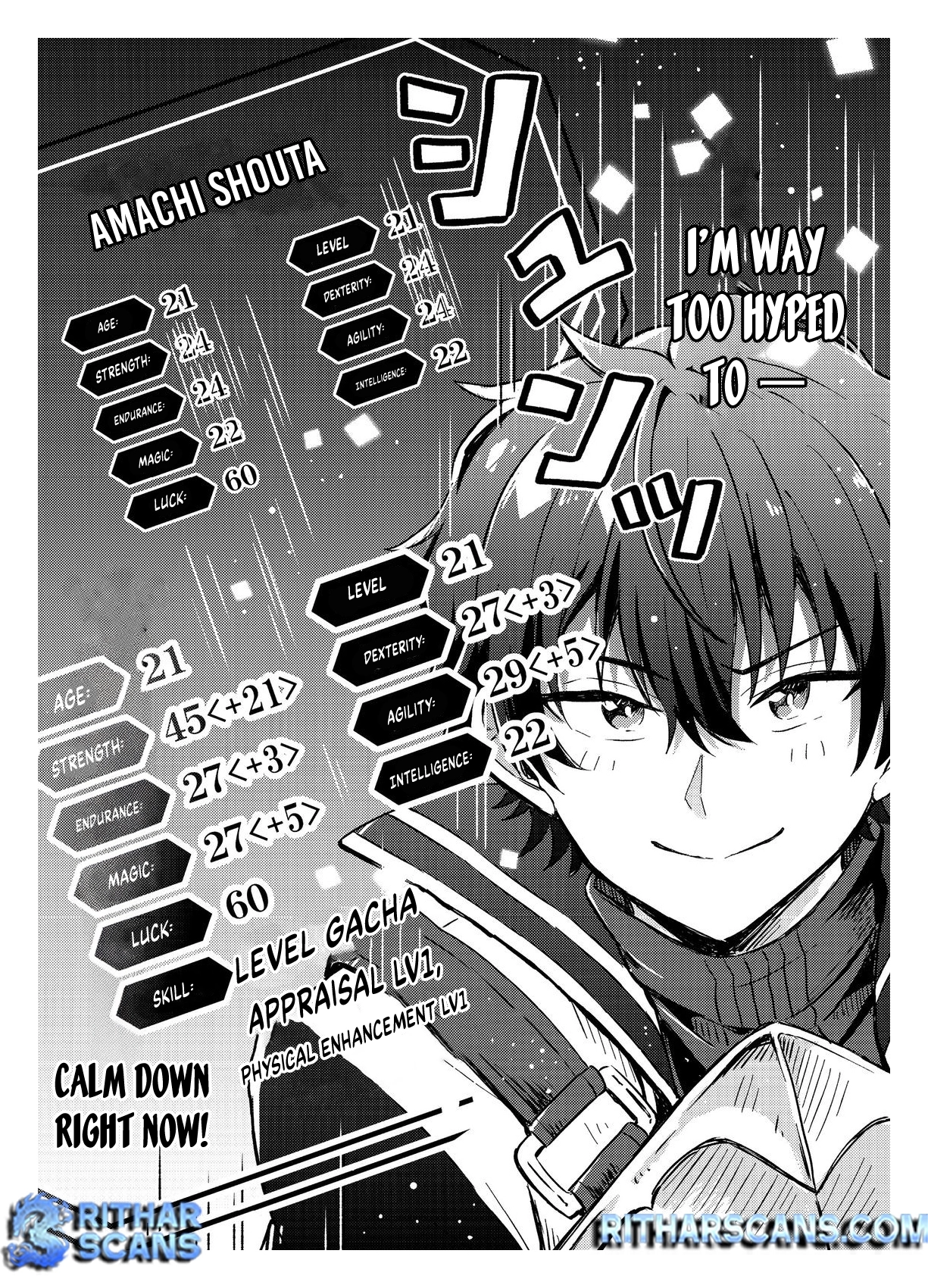 Level Gacha ~Hazure Status "Un" ga Kekkyoku Ichiban Juuyoudatta Ken~ – Chapter 1 – Page 46