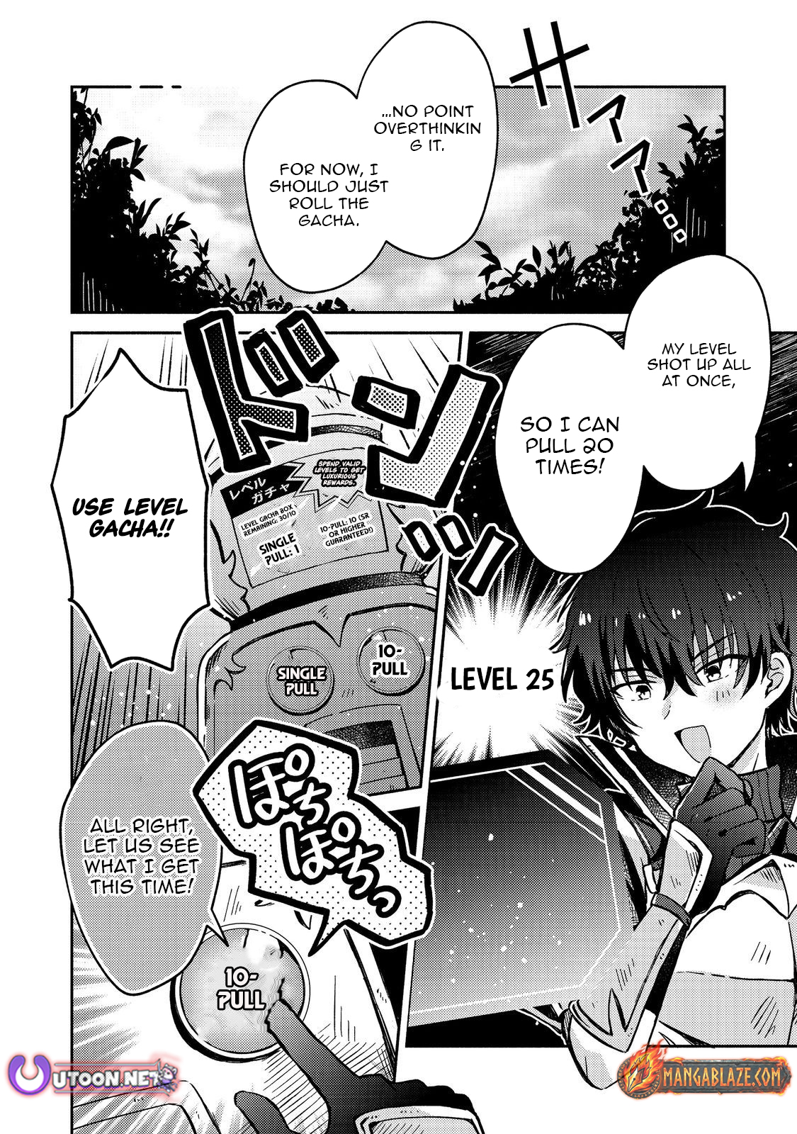 Level Gacha ~Hazure Status "Un" ga Kekkyoku Ichiban Juuyoudatta Ken~ – Chapter 10 – Page 27