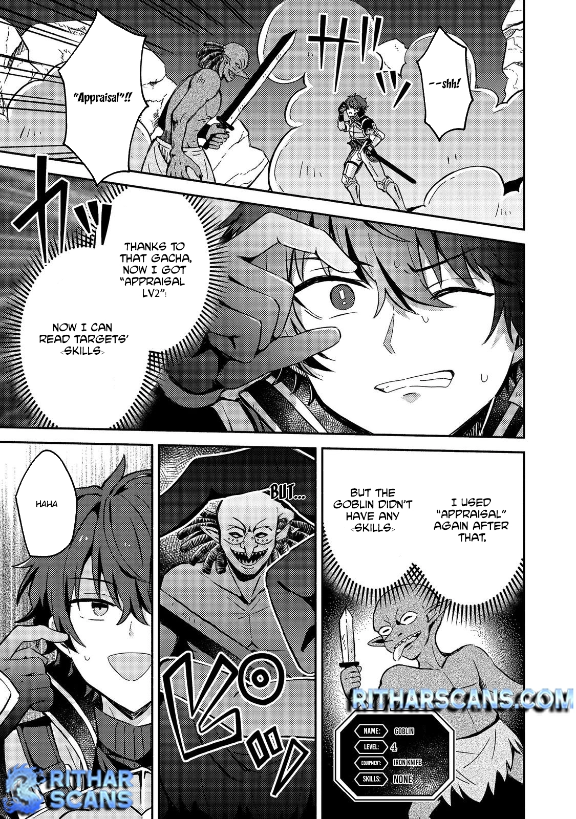 Level Gacha ~Hazure Status "Un" ga Kekkyoku Ichiban Juuyoudatta Ken~ – Chapter 3 – Page 2