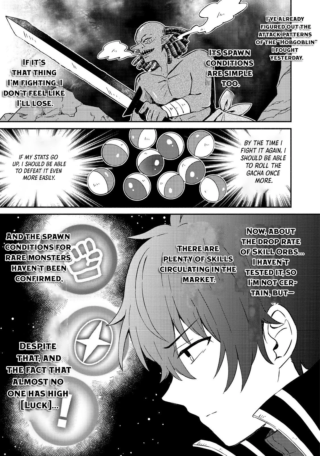 Level Gacha ~Hazure Status "Un" ga Kekkyoku Ichiban Juuyoudatta Ken~ – Chapter 6 – Page 3