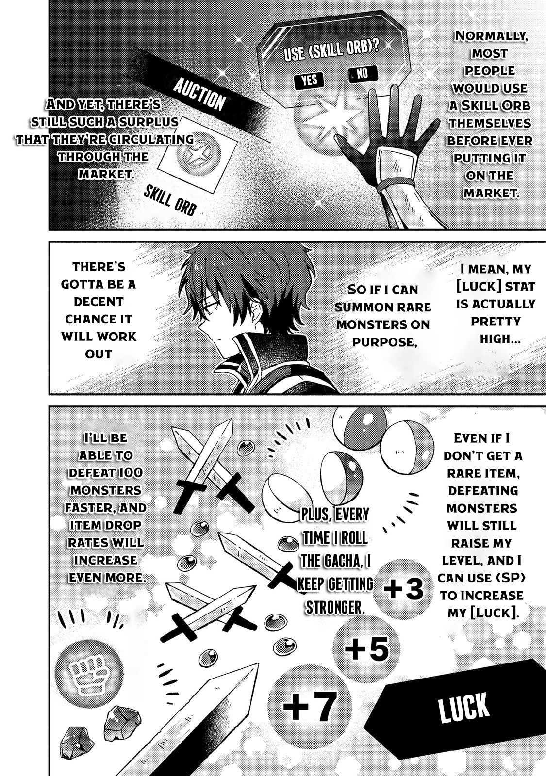 Level Gacha ~Hazure Status "Un" ga Kekkyoku Ichiban Juuyoudatta Ken~ – Chapter 6 – Page 4