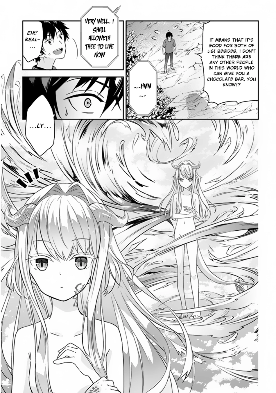 Maou ni Natta node, Dungeon Tsukutte Jingai Musume to Honobono suru – Chapter 1.2 – Page 8