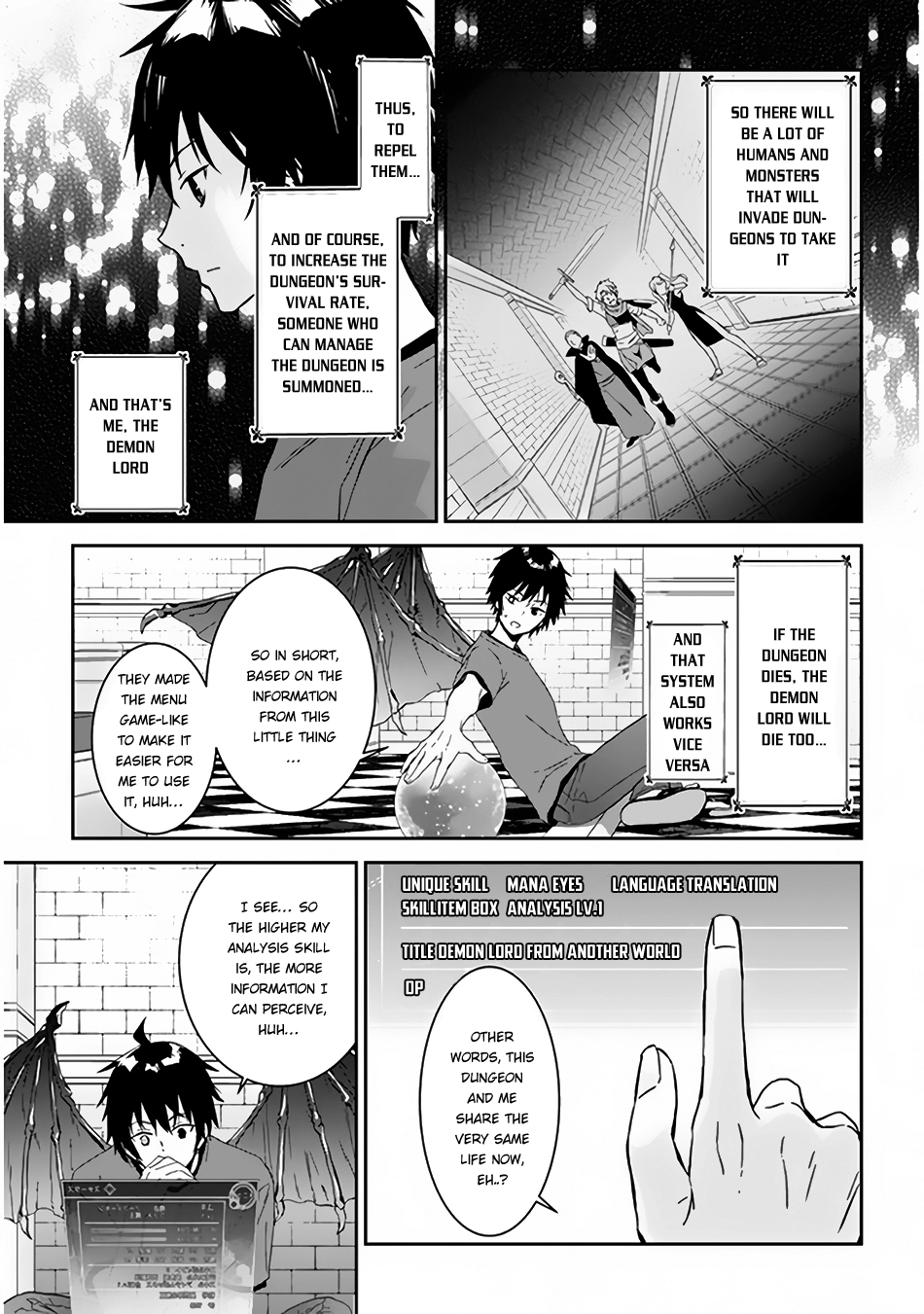 Maou ni Natta node, Dungeon Tsukutte Jingai Musume to Honobono suru – Chapter 1 – Page 9