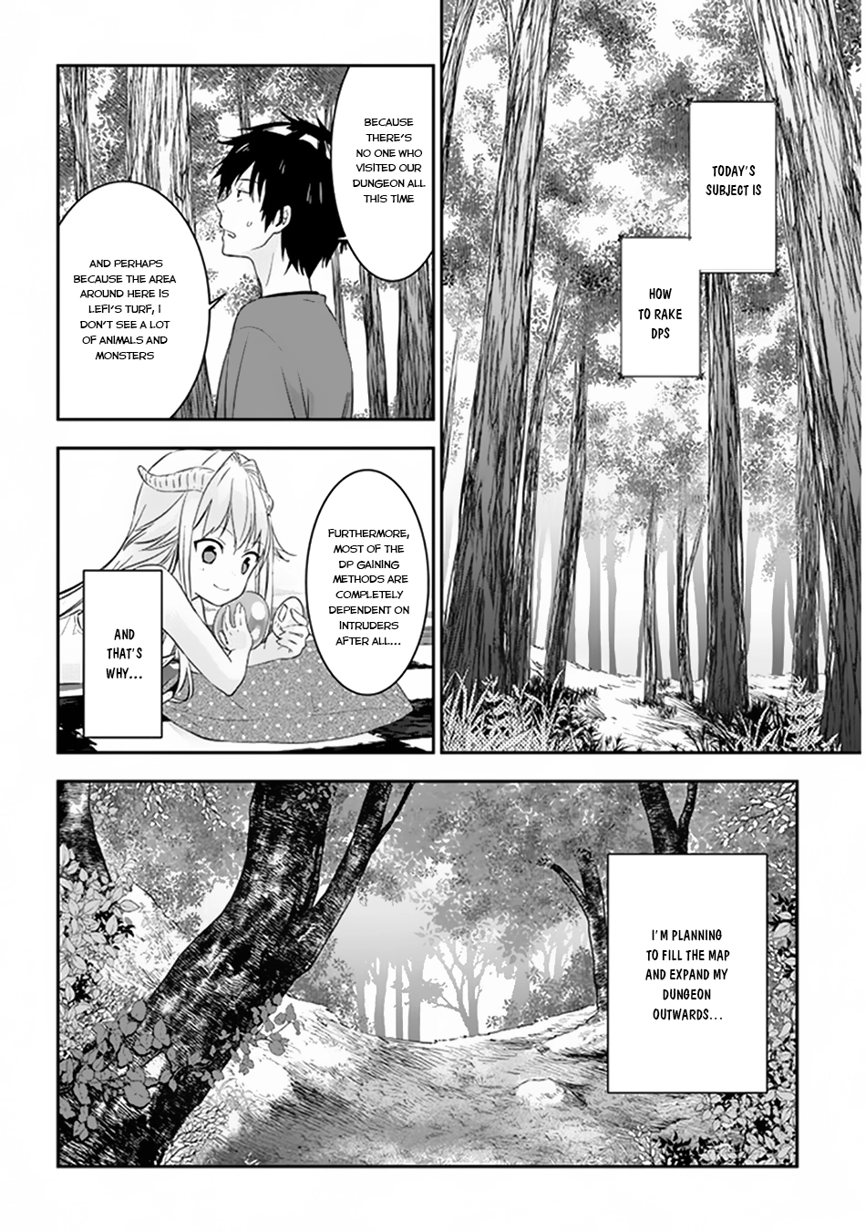 Maou ni Natta node, Dungeon Tsukutte Jingai Musume to Honobono suru – Chapter 4.1 – Page 3