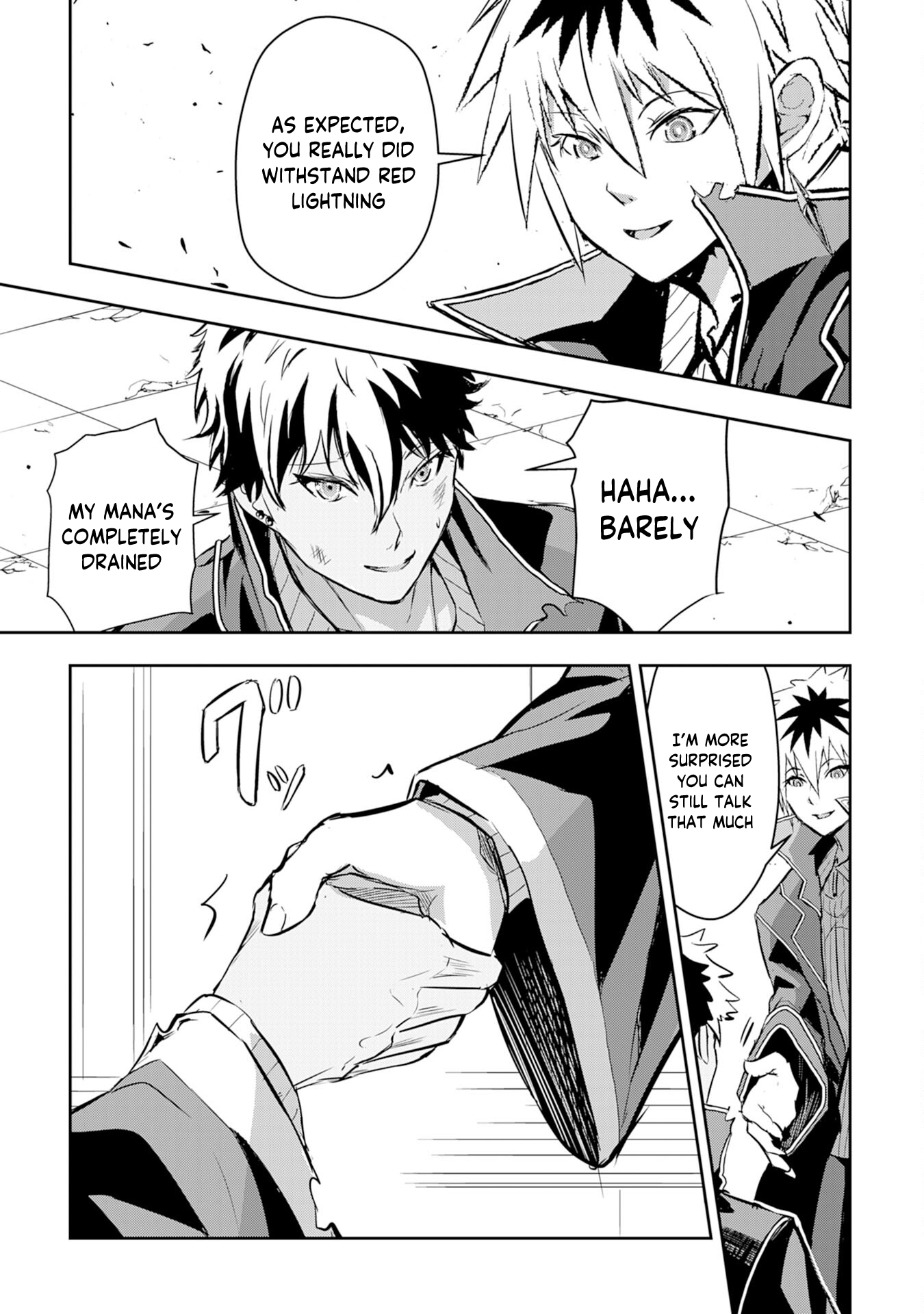 Nanairo Kaminarijutsushi no Eiyuu Tan - Subete o Ushinatta Ore, Kaminari Majutsu o Kiwamete Saikyou e to Itaru – Chapter 8 – Page 28