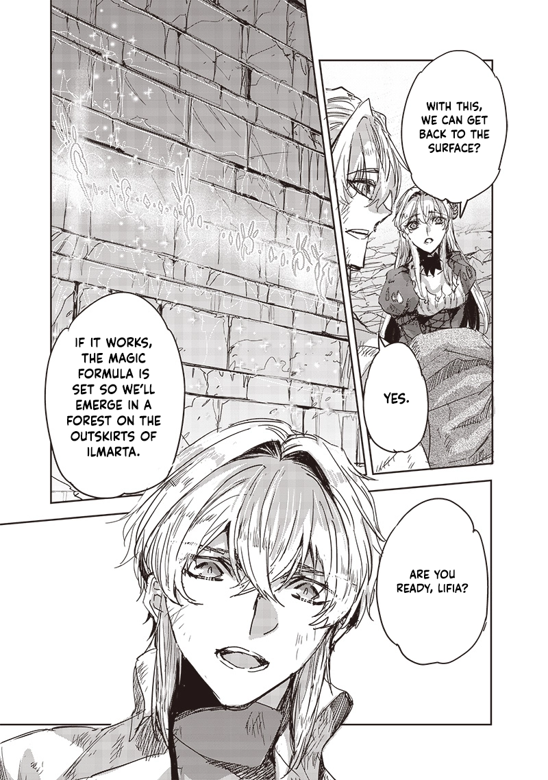 Nureginu de Tsuihousareta Saikyou Kai Noroishi, Maboroshi no Kodai Oukoku wo Saikousasete Musou suru ~Noroiyabu no Ou to Naraku no Hime~ – Chapter 4 – Page 35