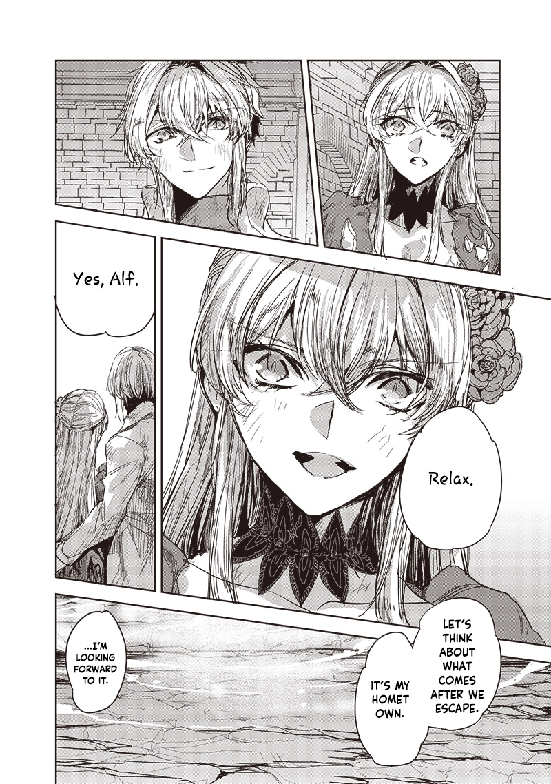 Nureginu de Tsuihousareta Saikyou Kai Noroishi, Maboroshi no Kodai Oukoku wo Saikousasete Musou suru ~Noroiyabu no Ou to Naraku no Hime~ – Chapter 4 – Page 36