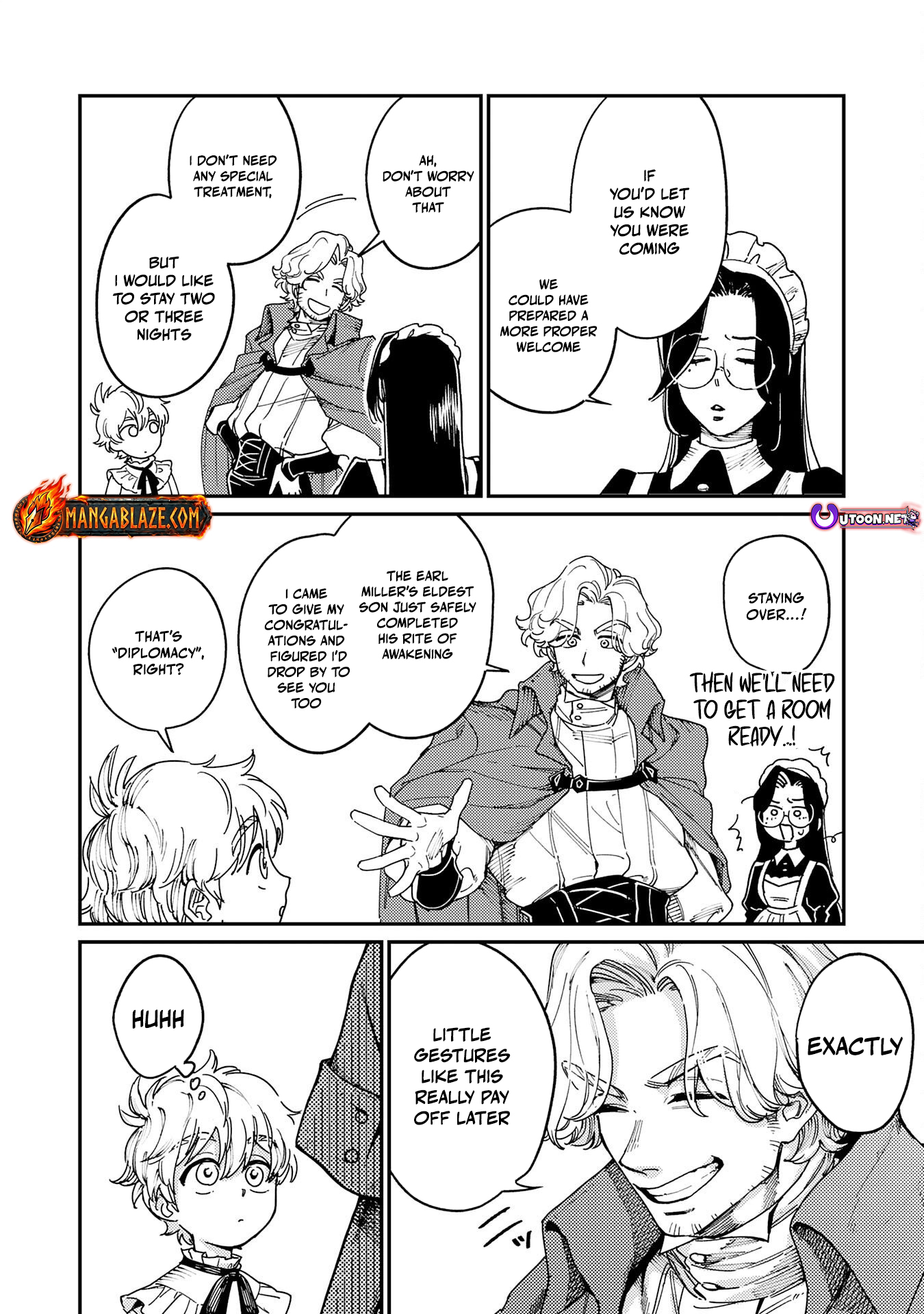 Ohitoyoshi Ryoushu no Kanzen Muketsu na Boueijutsu – Chapter 2 – Page 9