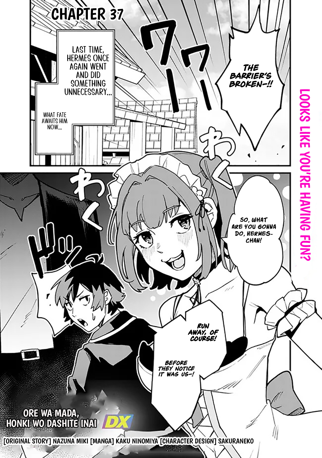 Ore wa Mada, Honki wo Dashite Inai – Chapter 37 – Page 2