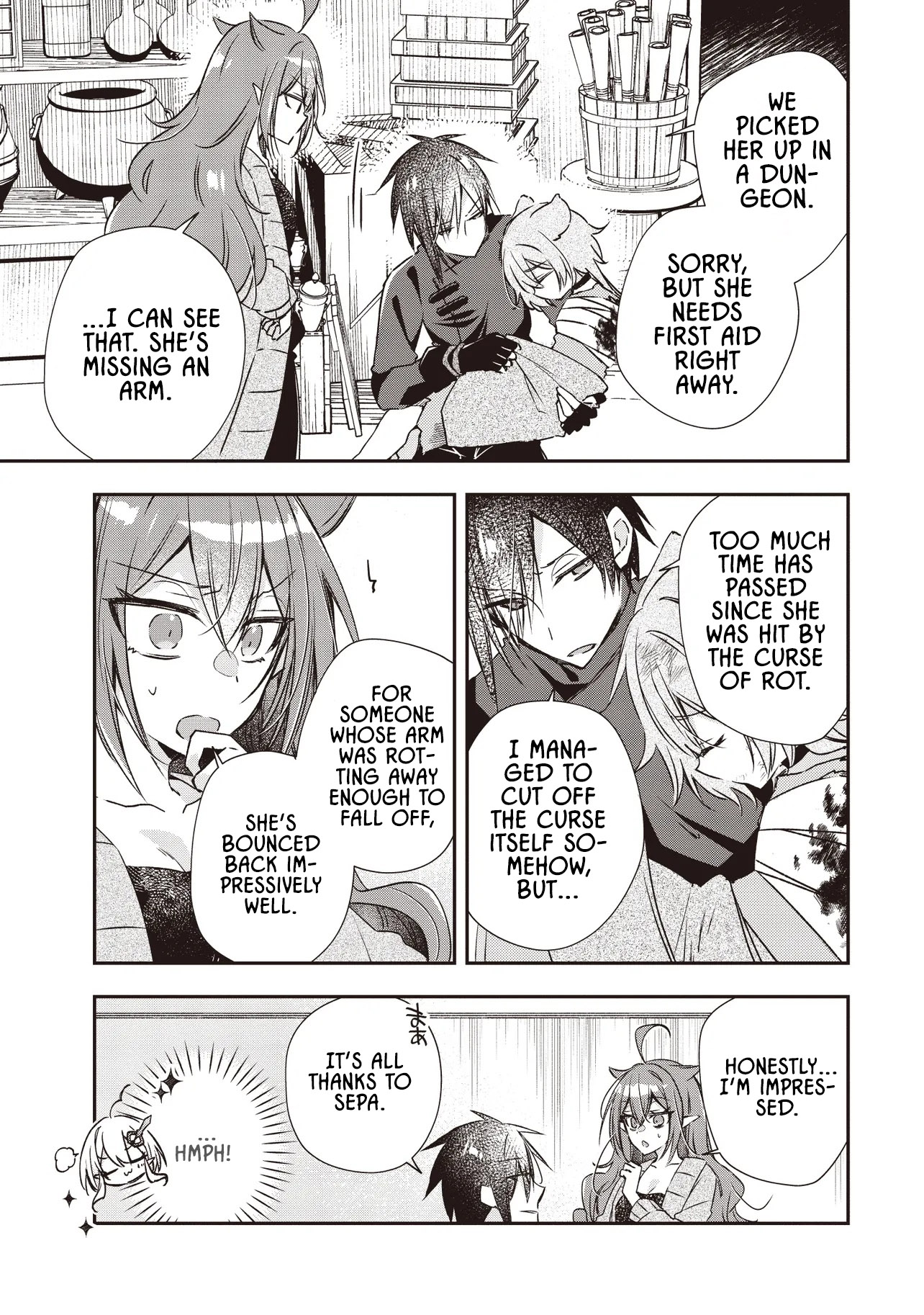 PowerHara Guild Master wo Bunnagutte Black Seiken Guild wo Kubi ni Natta no de, Henkyou de Seiken Koubou wo Hiraku Koto ni shita – Chapter 4.1 – Page 4