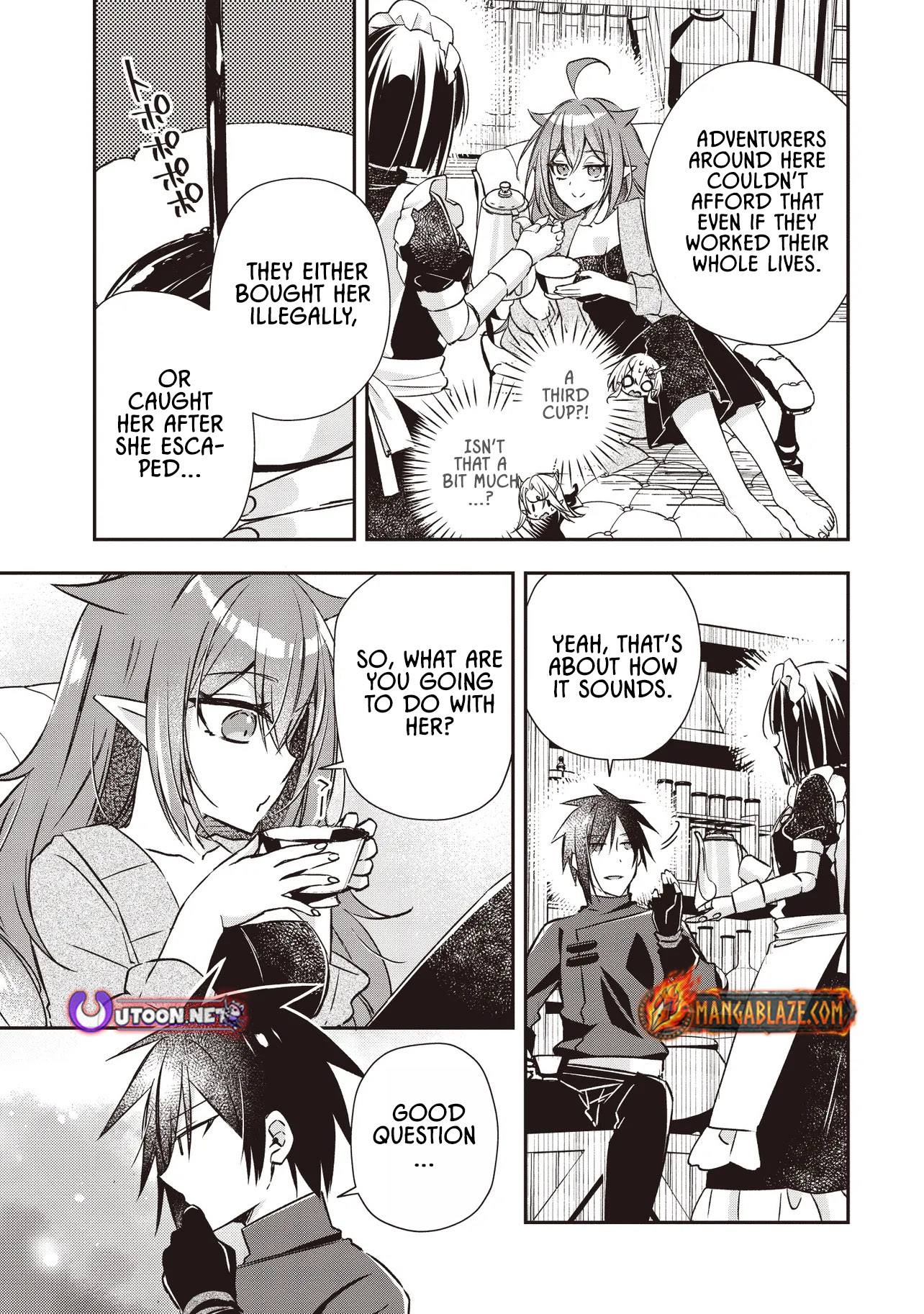 PowerHara Guild Master wo Bunnagutte Black Seiken Guild wo Kubi ni Natta no de, Henkyou de Seiken Koubou wo Hiraku Koto ni shita – Chapter 4.3 – Page 9