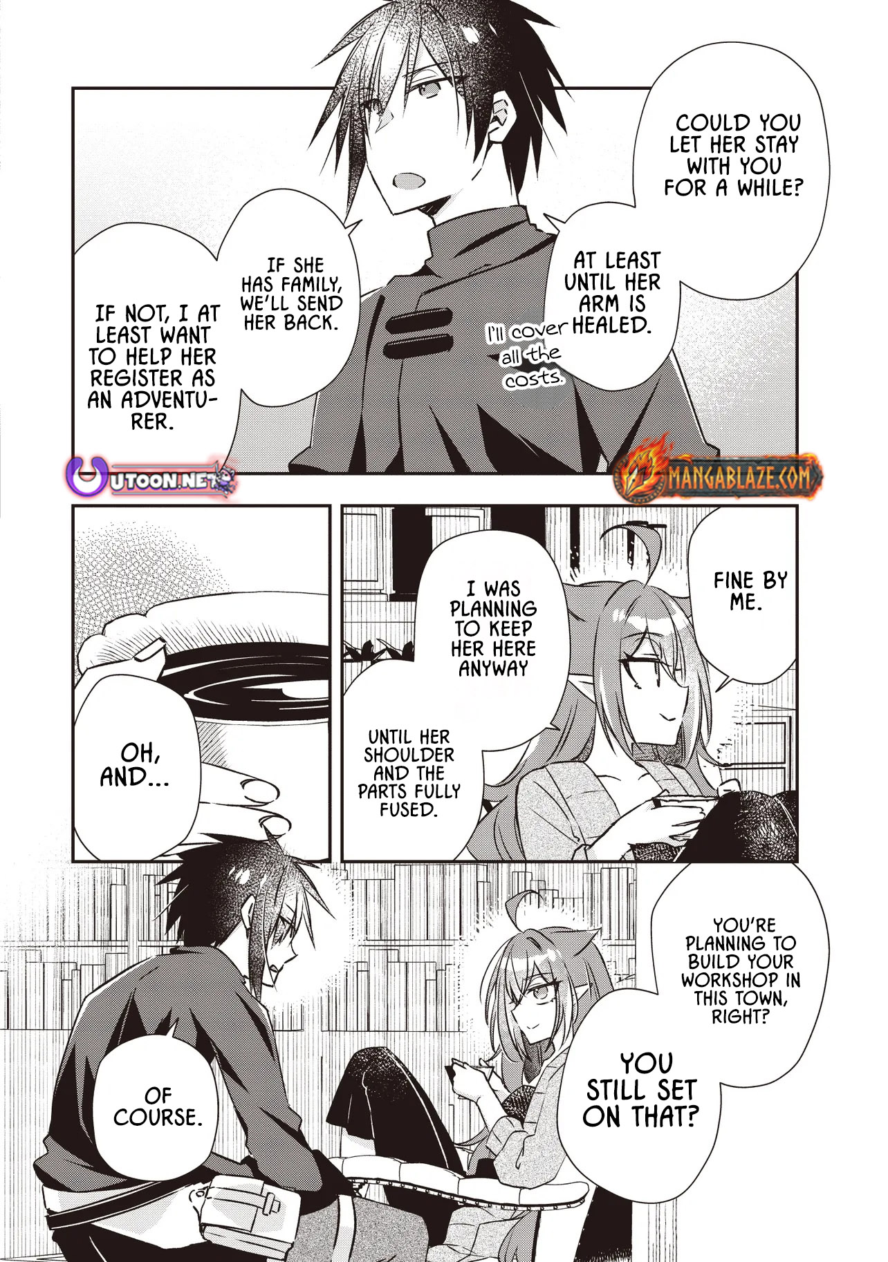 PowerHara Guild Master wo Bunnagutte Black Seiken Guild wo Kubi ni Natta no de, Henkyou de Seiken Koubou wo Hiraku Koto ni shita – Chapter 4.4 – Page 2