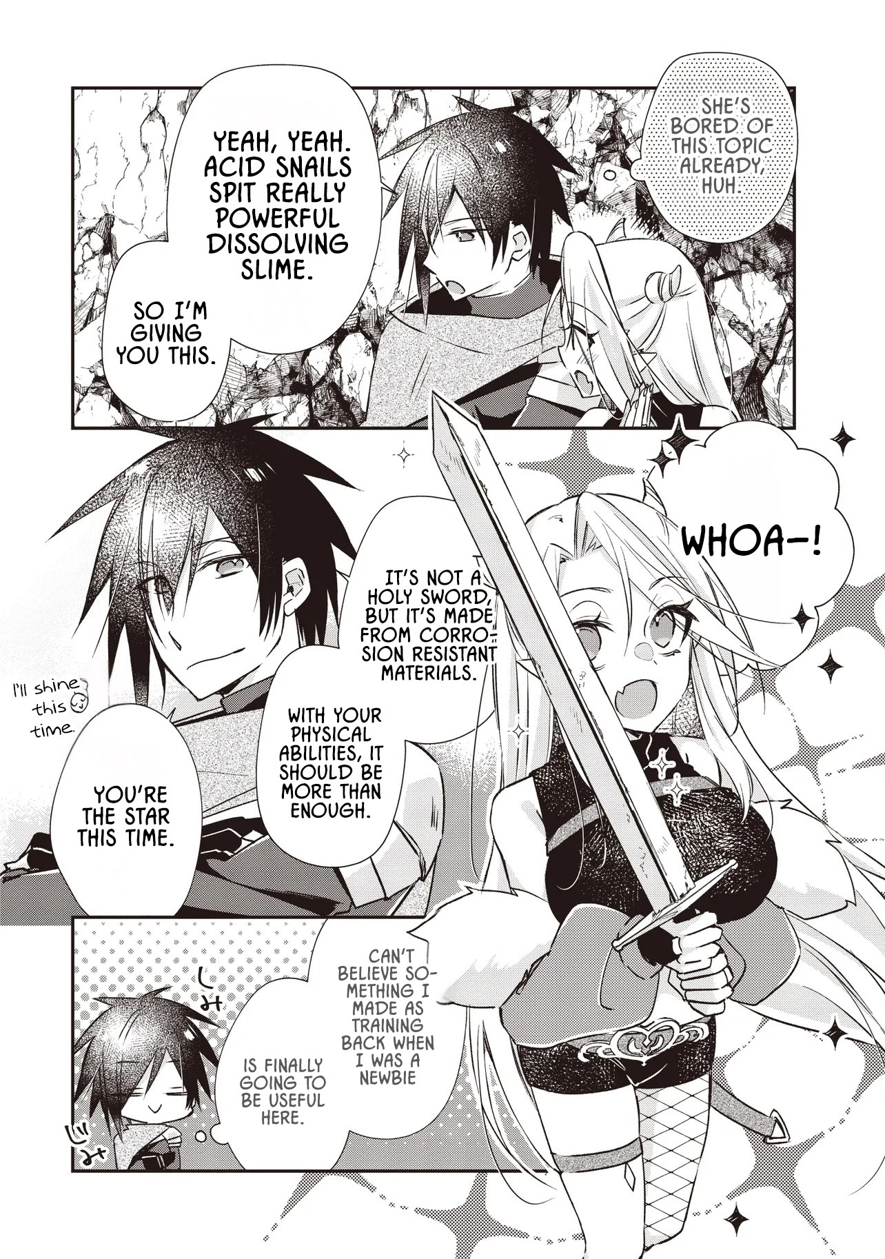 PowerHara Guild Master wo Bunnagutte Black Seiken Guild wo Kubi ni Natta no de, Henkyou de Seiken Koubou wo Hiraku Koto ni shita – Chapter 6.3 – Page 4