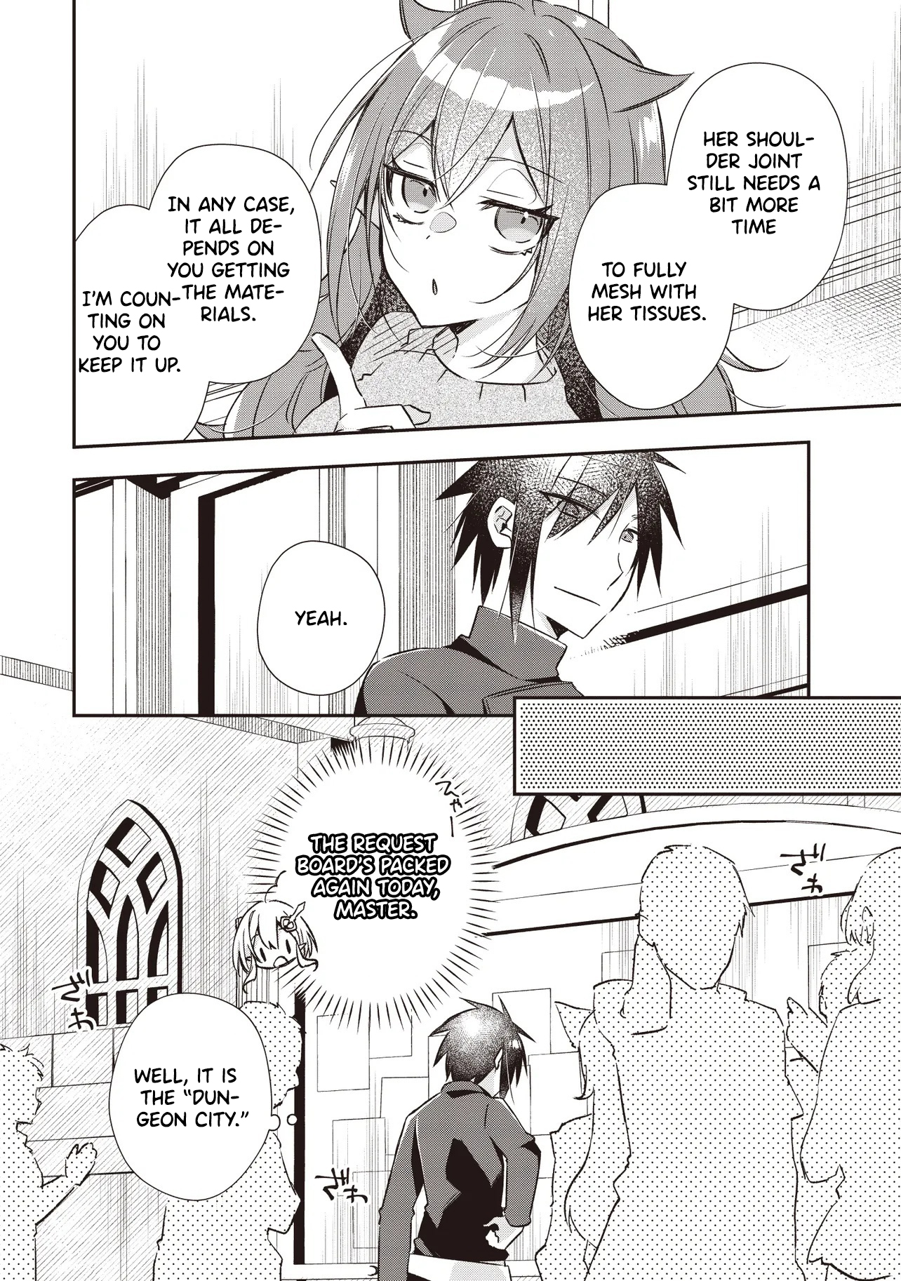 PowerHara Guild Master wo Bunnagutte Black Seiken Guild wo Kubi ni Natta no de, Henkyou de Seiken Koubou wo Hiraku Koto ni shita – Chapter 7.2 – Page 3