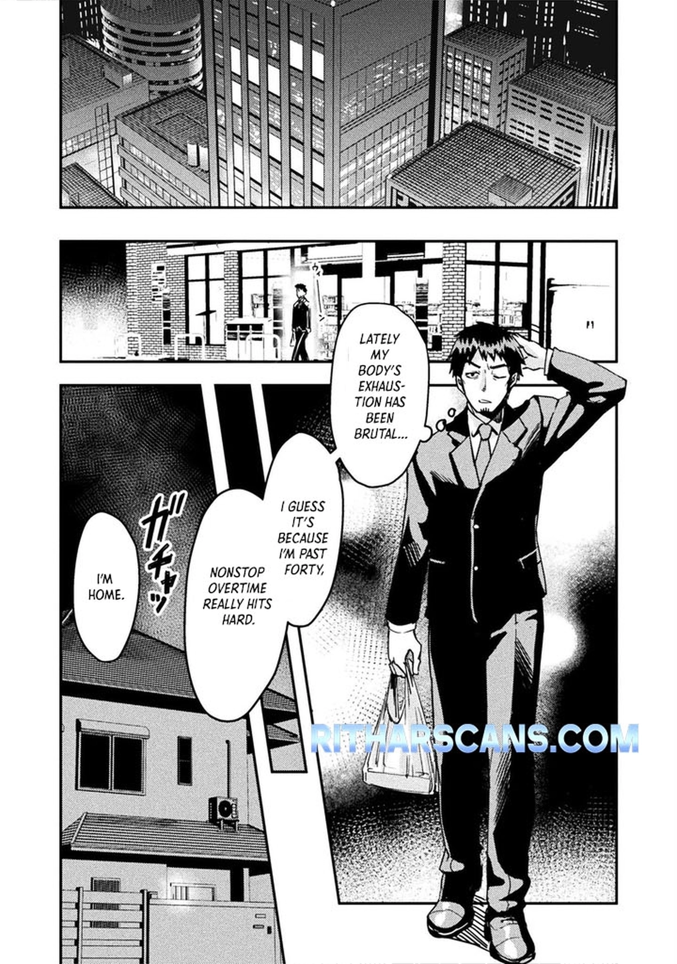 In a World Filled with Deserts, an Old Man with Electronic Money – Chapter 1 – Page 6