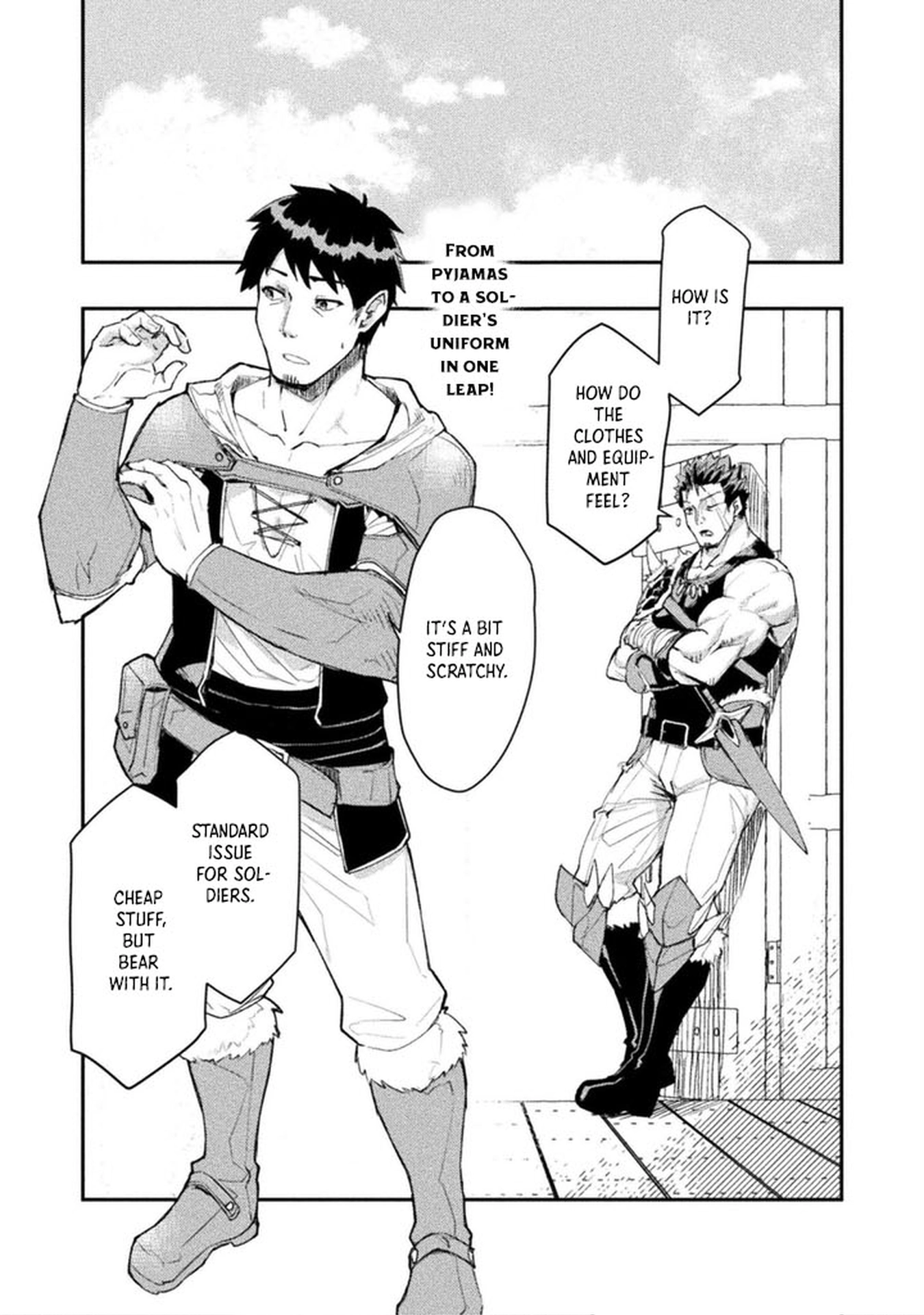 In a World Filled with Deserts, an Old Man with Electronic Money – Chapter 2 – Page 1