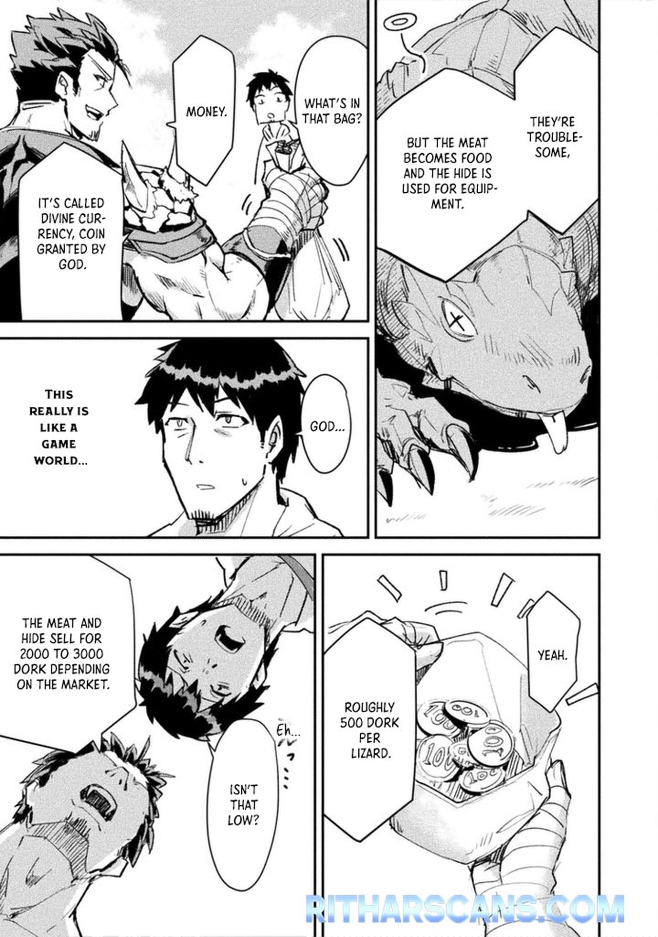 In a World Filled with Deserts, an Old Man with Electronic Money – Chapter 2 – Page 13