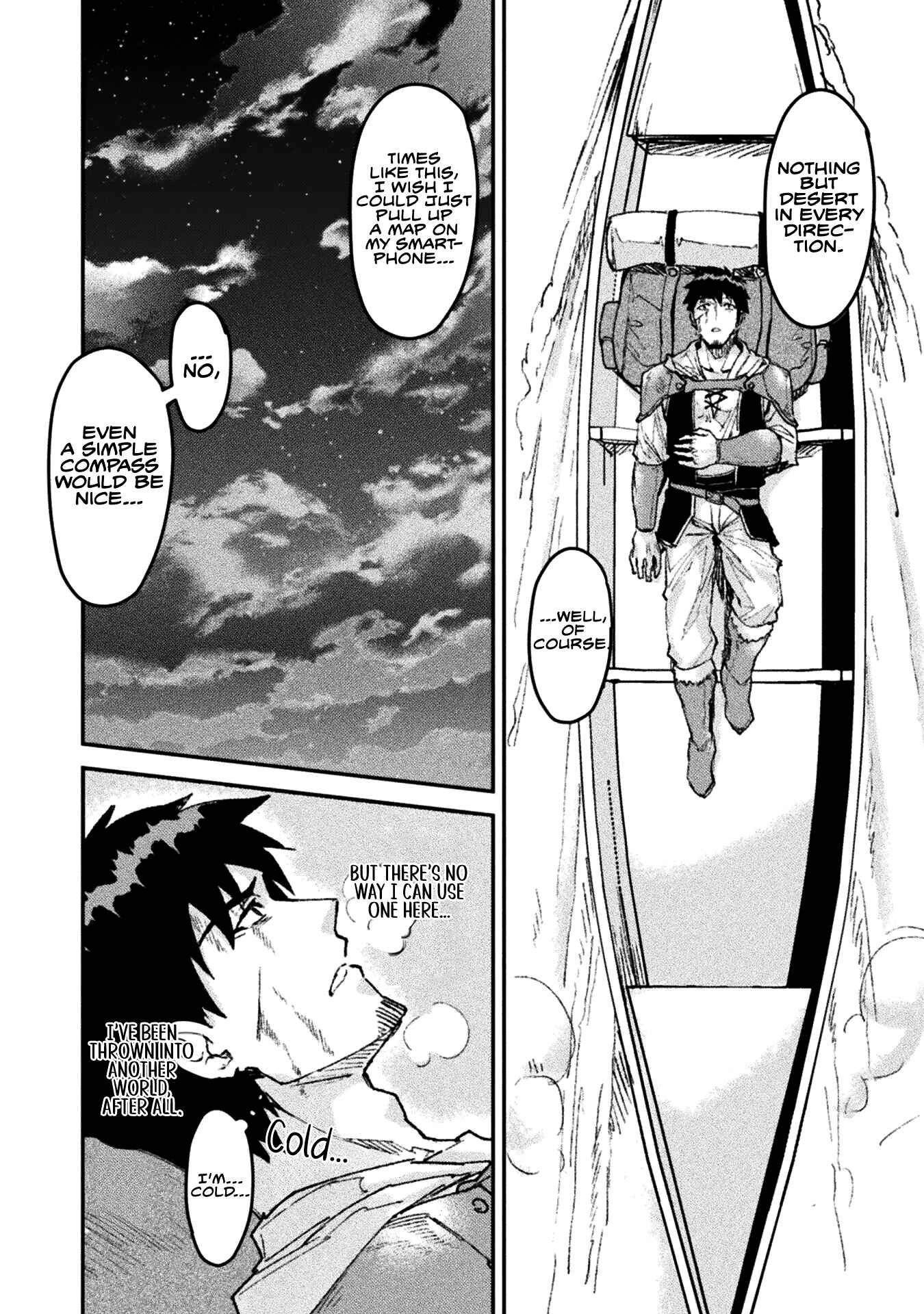 In a World Filled with Deserts, an Old Man with Electronic Money – Chapter 4 – Page 23