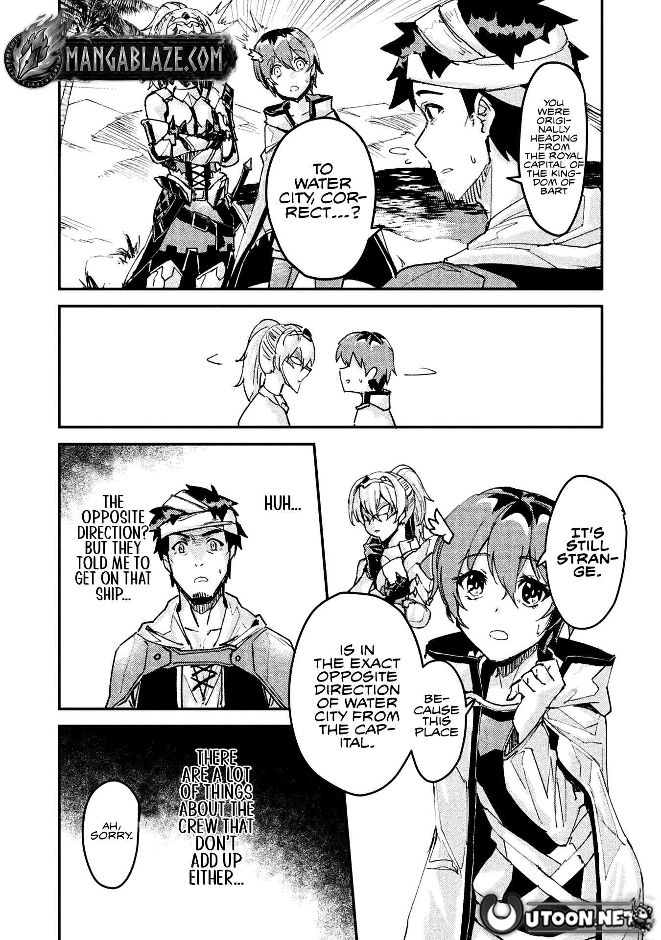 In a World Filled with Deserts, an Old Man with Electronic Money – Chapter 5 – Page 13