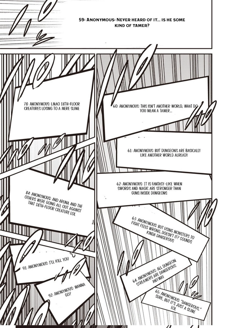 Shachiku Tamer, Kawaii Slime no Okage de Mujikaku na Mama Musou suru ~Ukkari Kokunai Top no Haishin ni Utsurikonde Saikyou ga Baremashita~ – Chapter 1 – Page 56