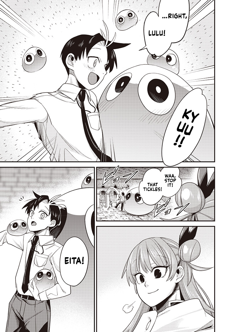 Shachiku Tamer, Kawaii Slime no Okage de Mujikaku na Mama Musou suru ~Ukkari Kokunai Top no Haishin ni Utsurikonde Saikyou ga Baremashita~ – Chapter 4.2 – Page 9