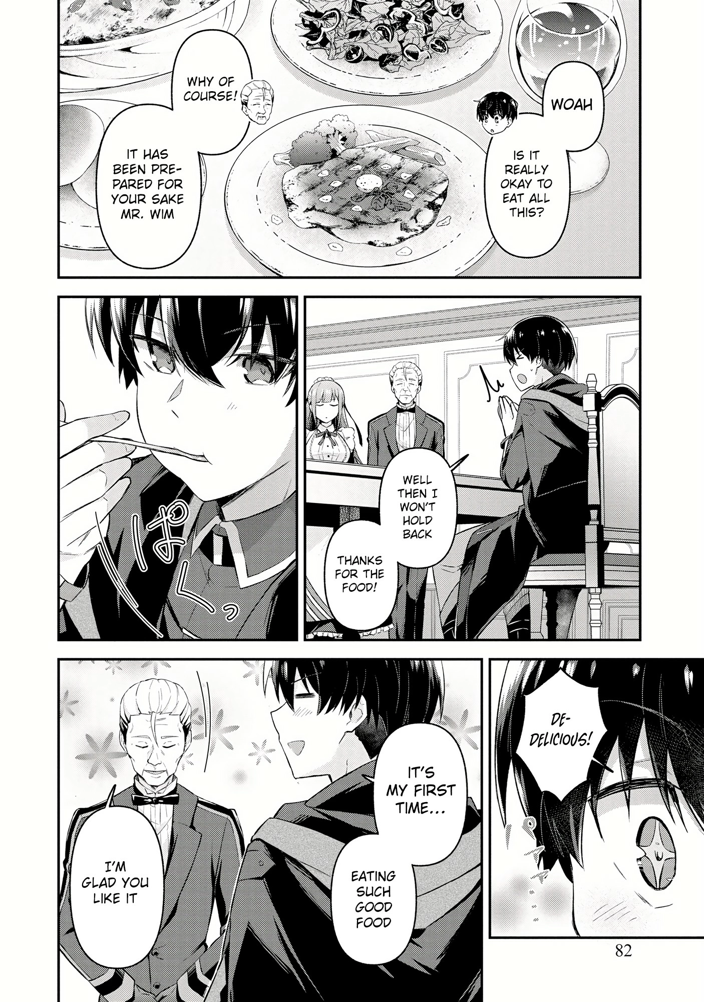 Shinen no Majutsushi ~Hangyakusha to shite Yuuheisareta Ore wa Fushi no Karada to Saikyou no Chikara wo Teniire Boukensha to shite Nariagaru~ – Chapter 4.1 – Page 8