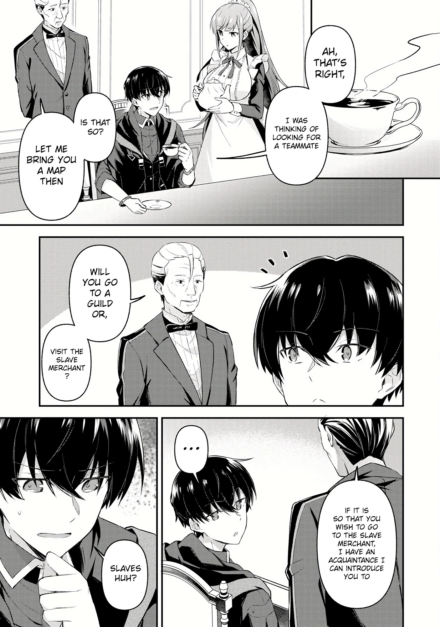 Shinen no Majutsushi ~Hangyakusha to shite Yuuheisareta Ore wa Fushi no Karada to Saikyou no Chikara wo Teniire Boukensha to shite Nariagaru~ – Chapter 4.1 – Page 9