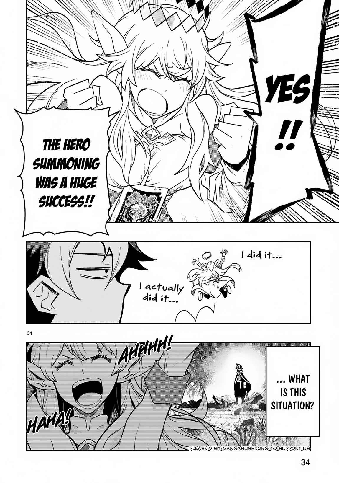 Shokei Sareta Saikyou no Gunnyou Majutsushi, Haisenkoku no Elf Hime to Kokka Saikensu ~Sokoku yo Jama Suru no wa Kattedaga, Sono Majutsu Tsukutta no Ore na Node Kikanai ga?~ – Chapter 1 – Page 32