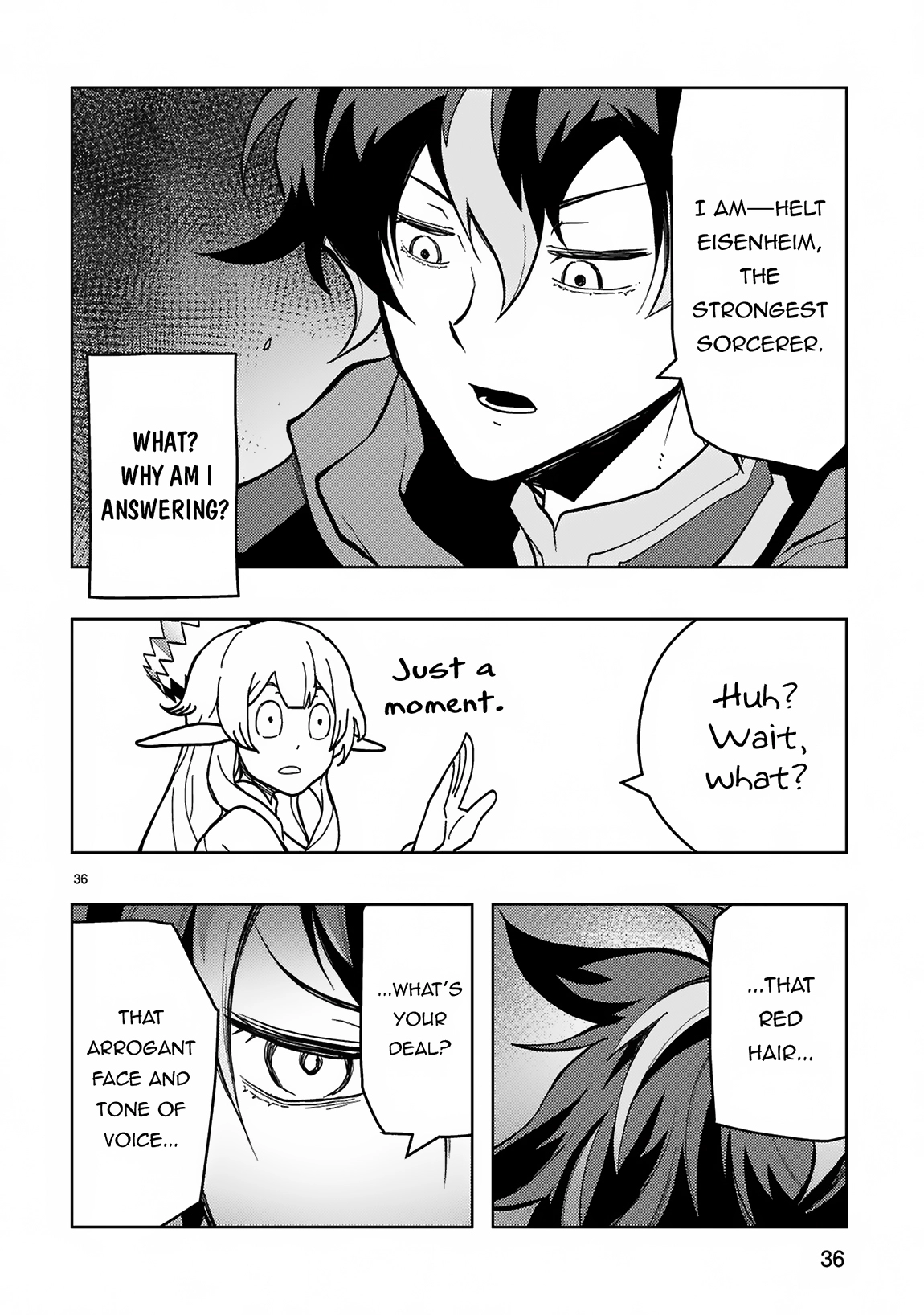 Shokei Sareta Saikyou no Gunnyou Majutsushi, Haisenkoku no Elf Hime to Kokka Saikensu ~Sokoku yo Jama Suru no wa Kattedaga, Sono Majutsu Tsukutta no Ore na Node Kikanai ga?~ – Chapter 1 – Page 34