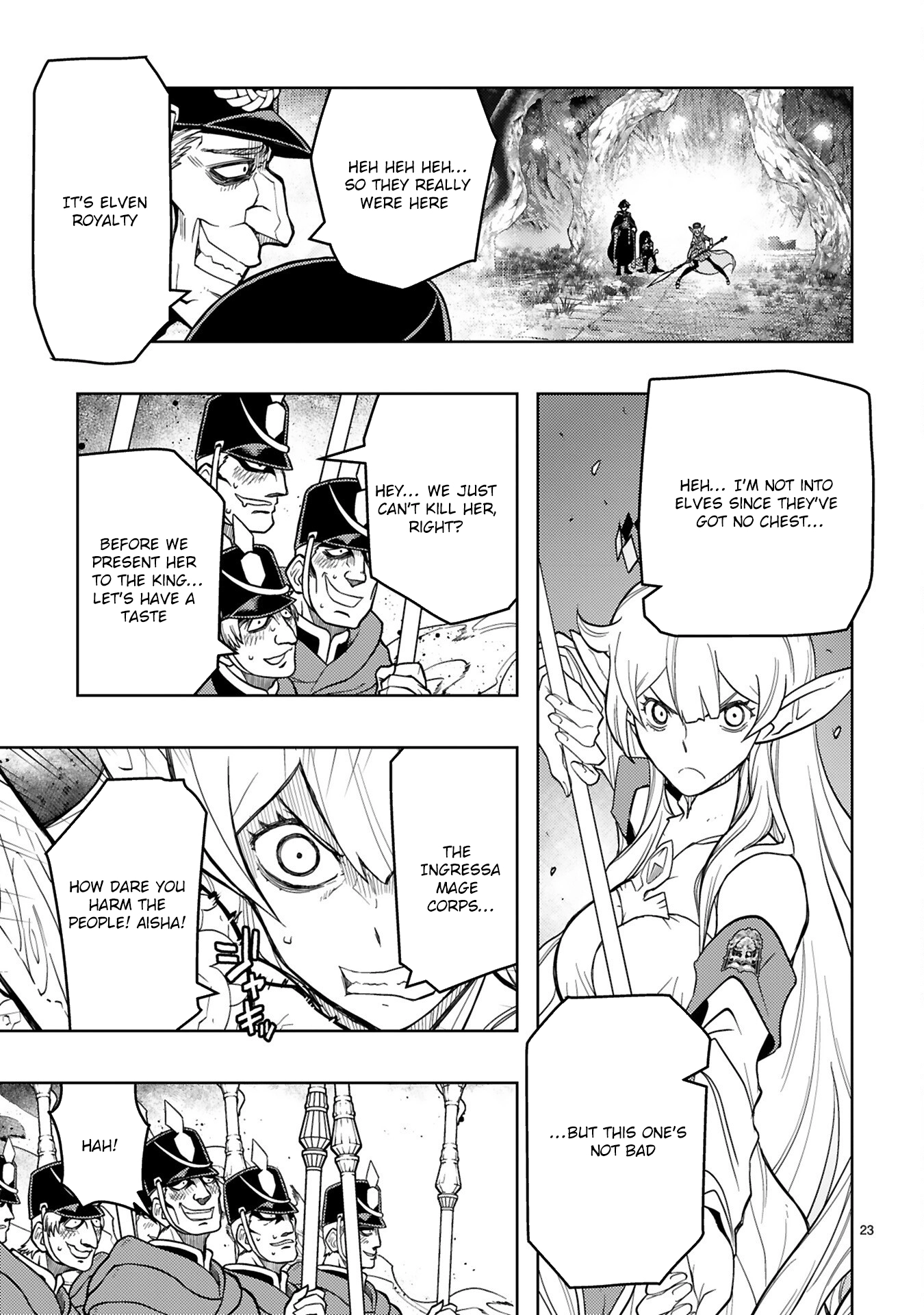 Shokei Sareta Saikyou no Gunnyou Majutsushi, Haisenkoku no Elf Hime to Kokka Saikensu ~Sokoku yo Jama Suru no wa Kattedaga, Sono Majutsu Tsukutta no Ore na Node Kikanai ga?~ – Chapter 3 – Page 7