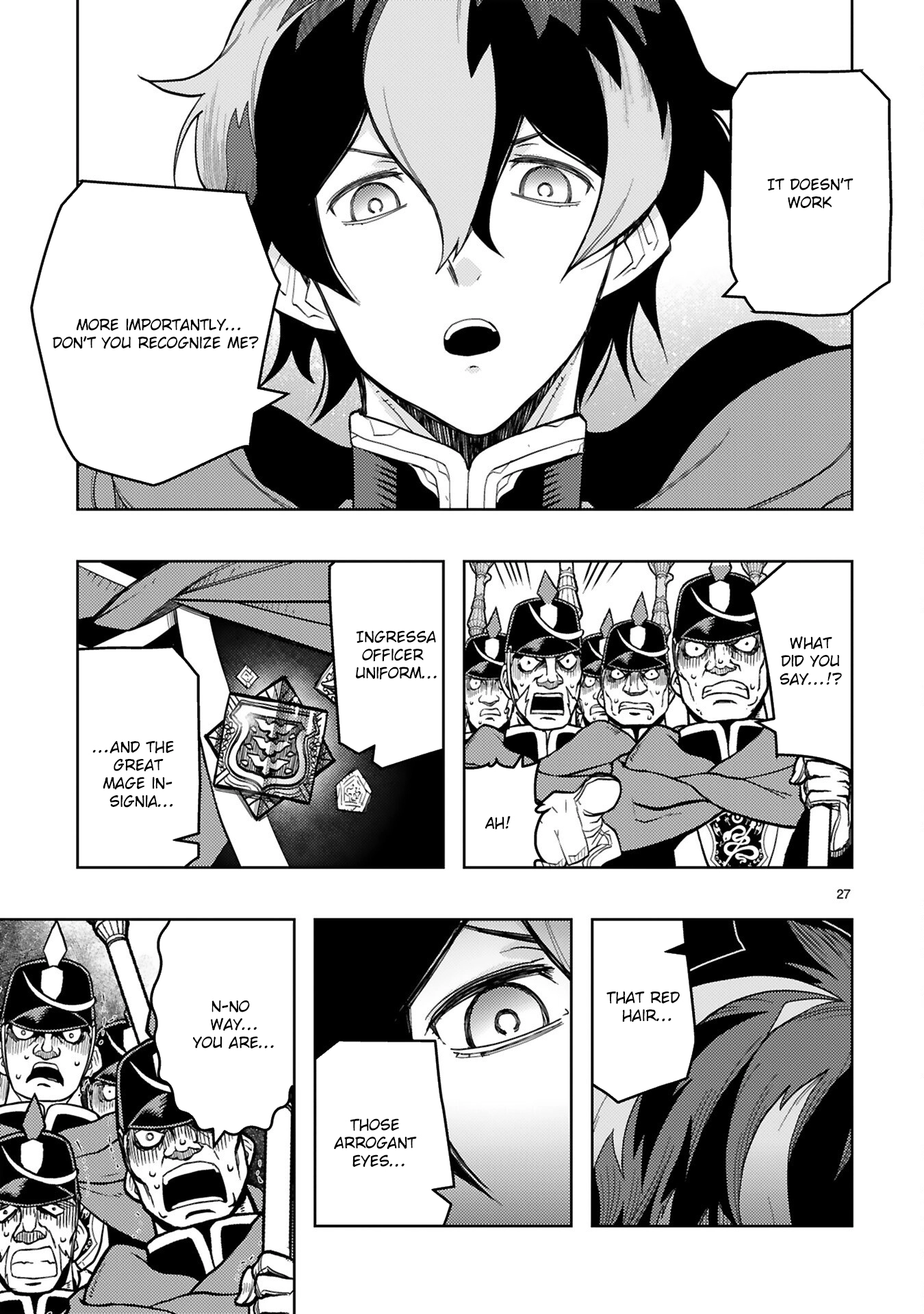 Shokei Sareta Saikyou no Gunnyou Majutsushi, Haisenkoku no Elf Hime to Kokka Saikensu ~Sokoku yo Jama Suru no wa Kattedaga, Sono Majutsu Tsukutta no Ore na Node Kikanai ga?~ – Chapter 3 – Page 11