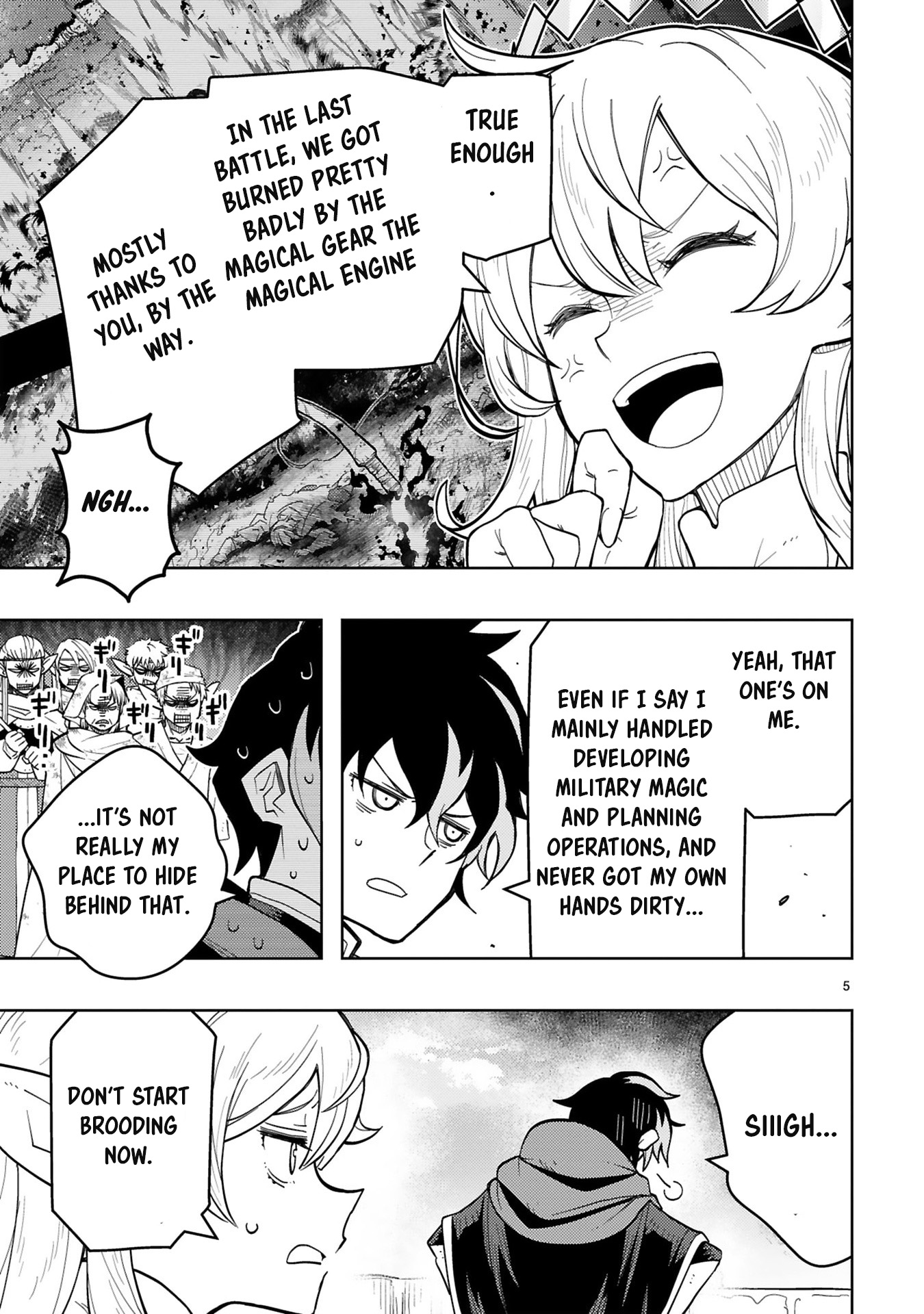 Shokei Sareta Saikyou no Gunnyou Majutsushi, Haisenkoku no Elf Hime to Kokka Saikensu ~Sokoku yo Jama Suru no wa Kattedaga, Sono Majutsu Tsukutta no Ore na Node Kikanai ga?~ – Chapter 7 – Page 8