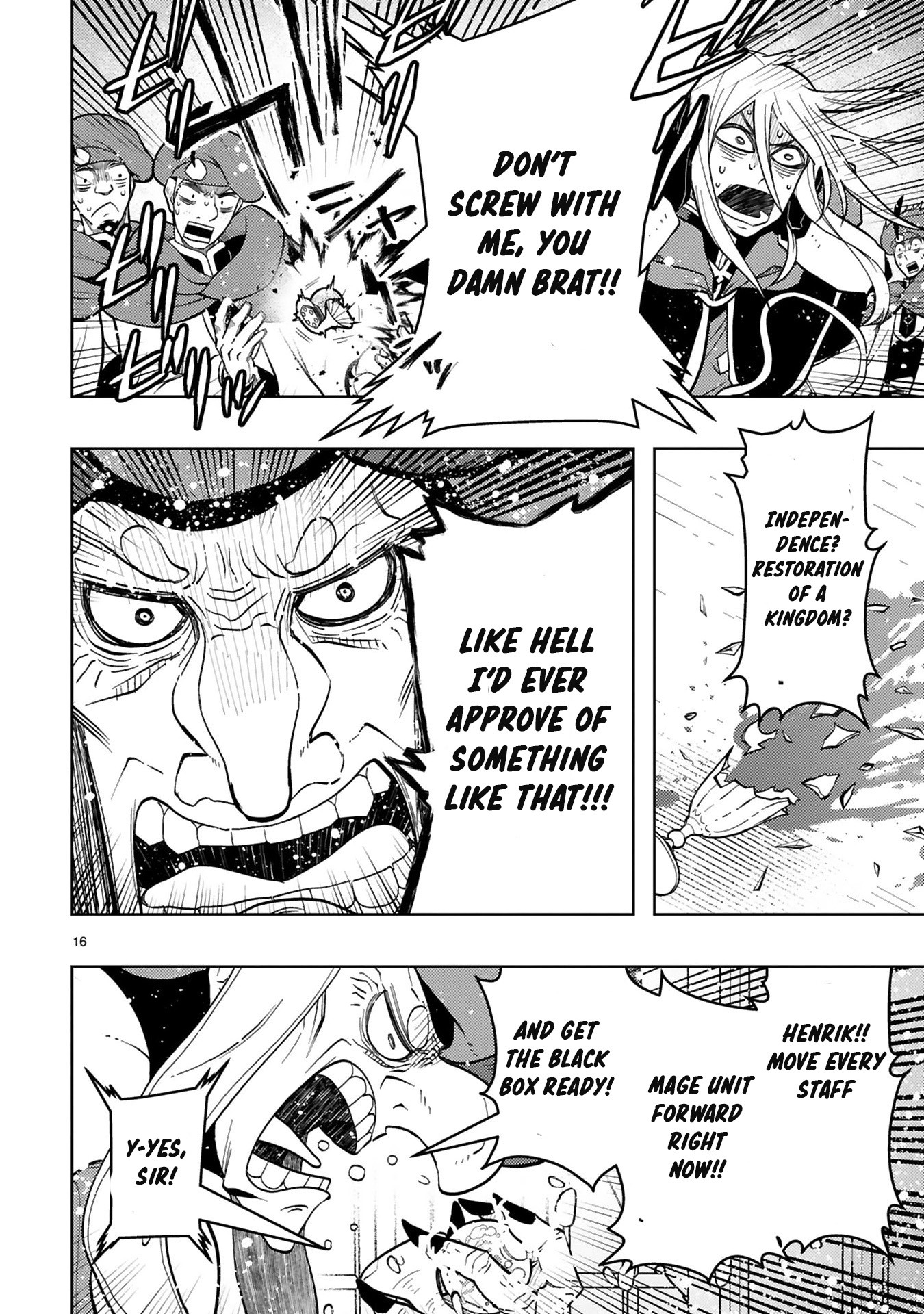 Shokei Sareta Saikyou no Gunnyou Majutsushi, Haisenkoku no Elf Hime to Kokka Saikensu ~Sokoku yo Jama Suru no wa Kattedaga, Sono Majutsu Tsukutta no Ore na Node Kikanai ga?~ – Chapter 7 – Page 19