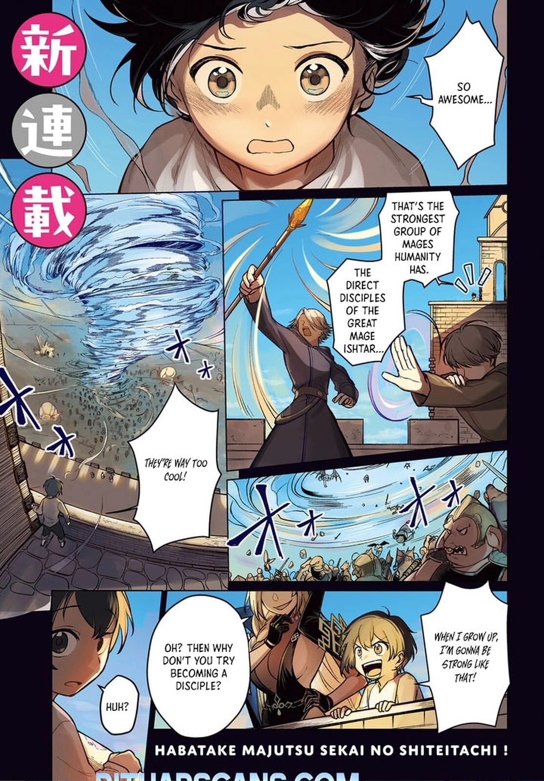 Spread Your Wings, Disciples of the Magical World! – Chapter 1 – Page 1