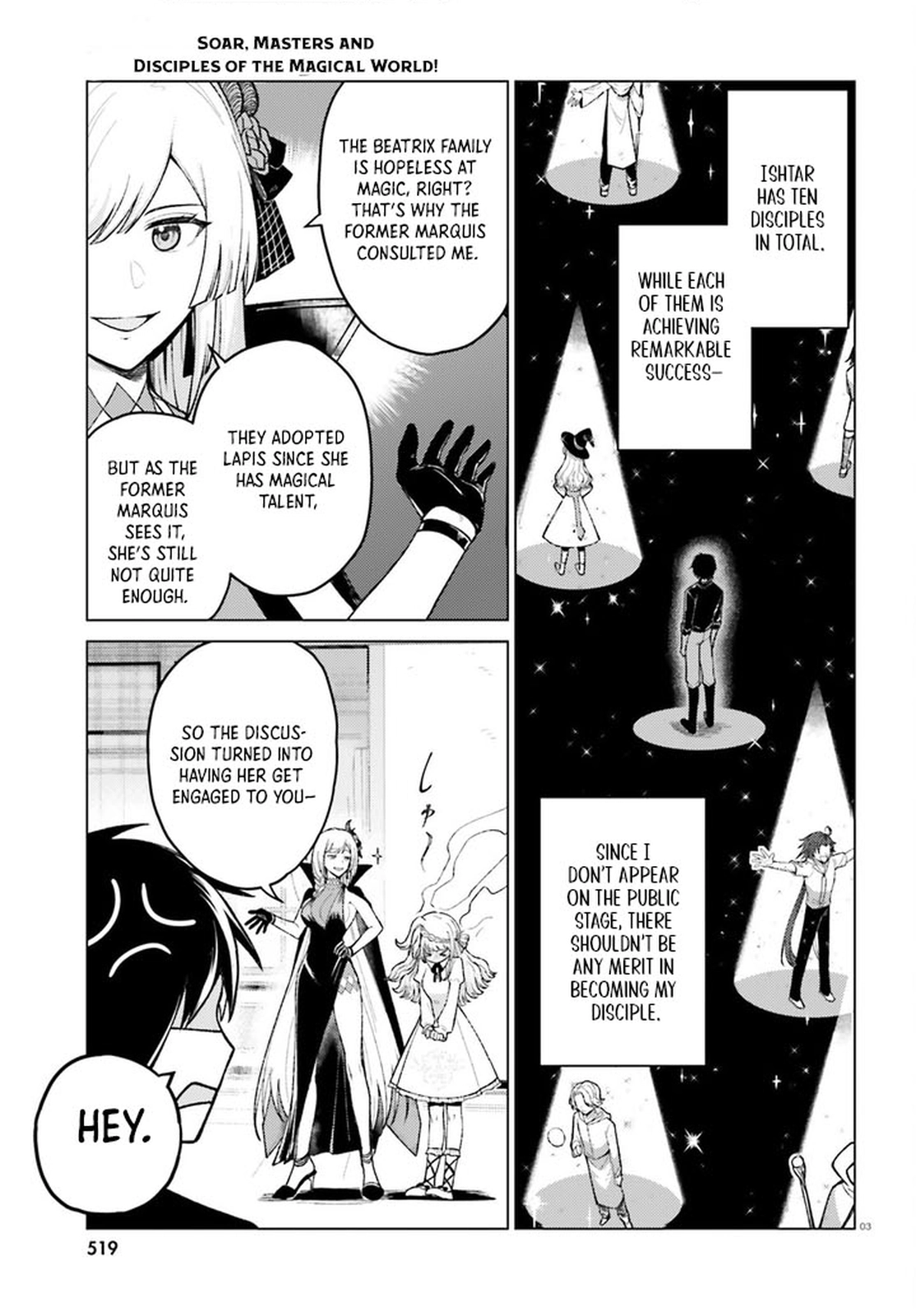 Spread Your Wings, Disciples of the Magical World! – Chapter 2 – Page 3