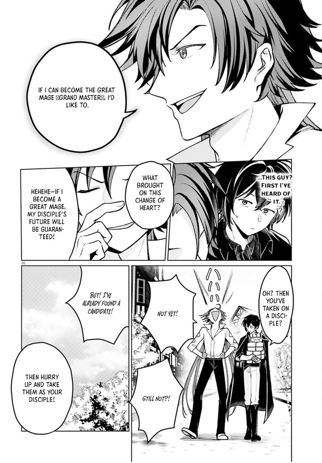 Spread Your Wings, Disciples of the Magical World! – Chapter 2 – Page 26