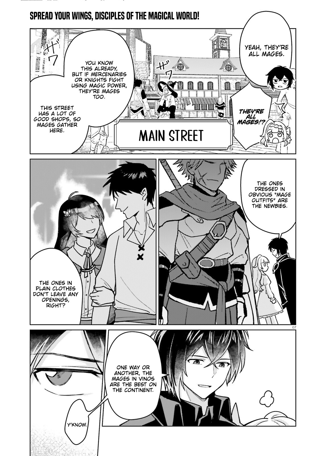 Spread Your Wings, Disciples of the Magical World! – Chapter 4 – Page 8