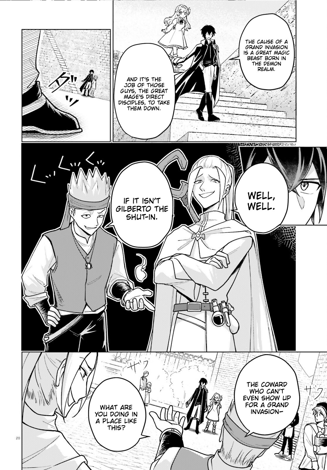 Spread Your Wings, Disciples of the Magical World! – Chapter 4 – Page 21