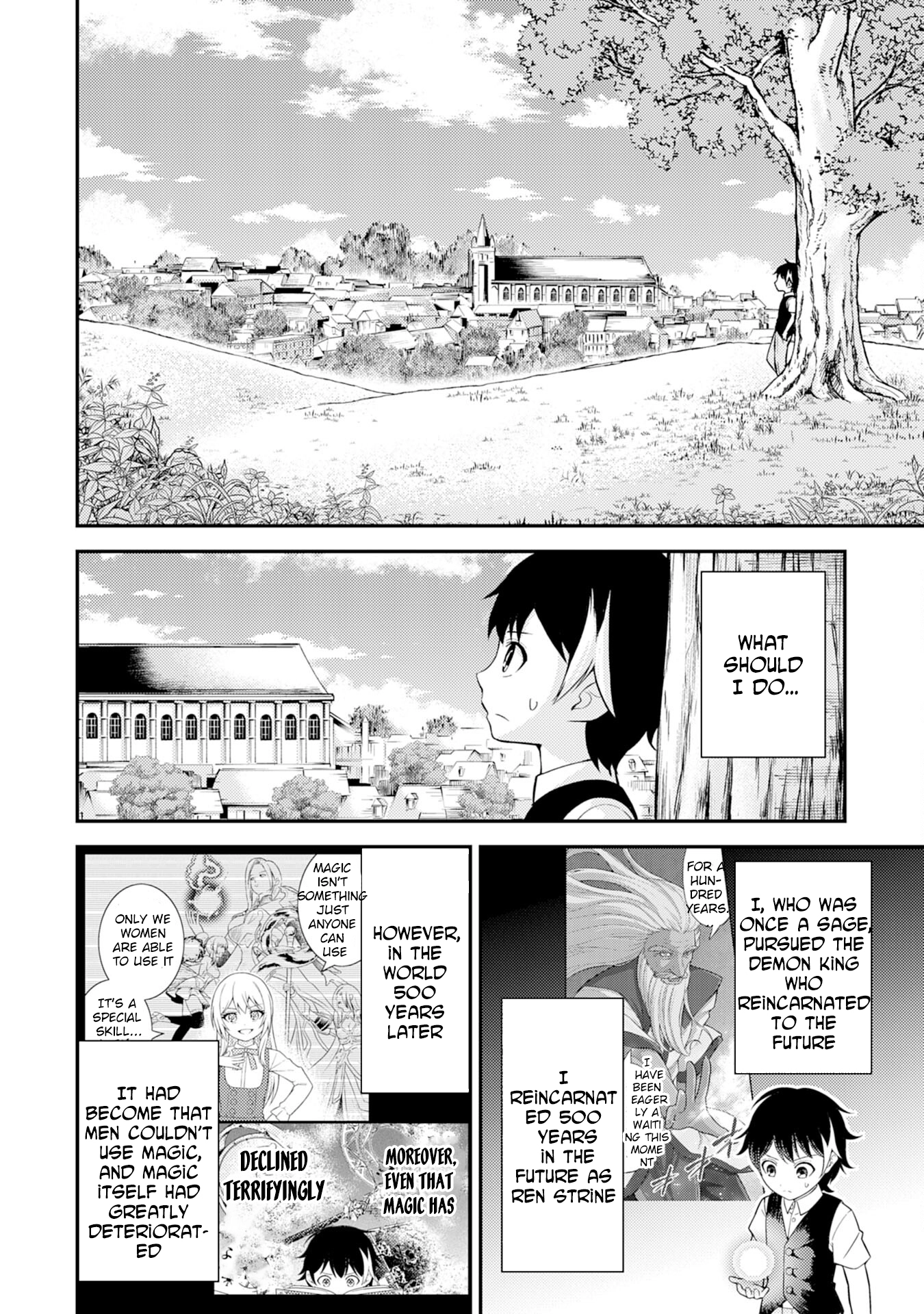 Tensei Kenja no Yarinaoshi ~Ore Dake Tsukaeru Kikaku-gai Mahou de Nidome no Jinsei wo Musou suru~ – Chapter 2 – Page 2