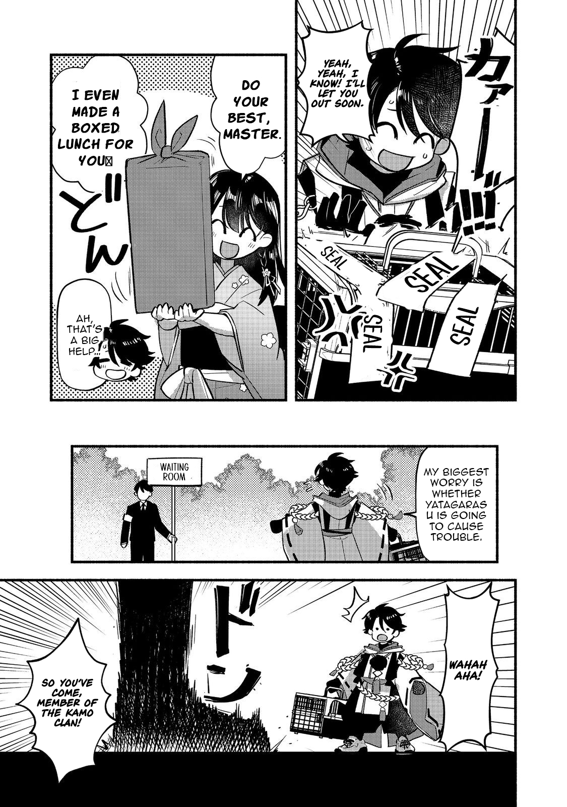 Tensei Onmyouji Kamo Kazuki - Nidoto Jigoku wa Gomen na no de, Enma Daiou no Shinki de Musoushimasu – Chapter 4 – Page 10