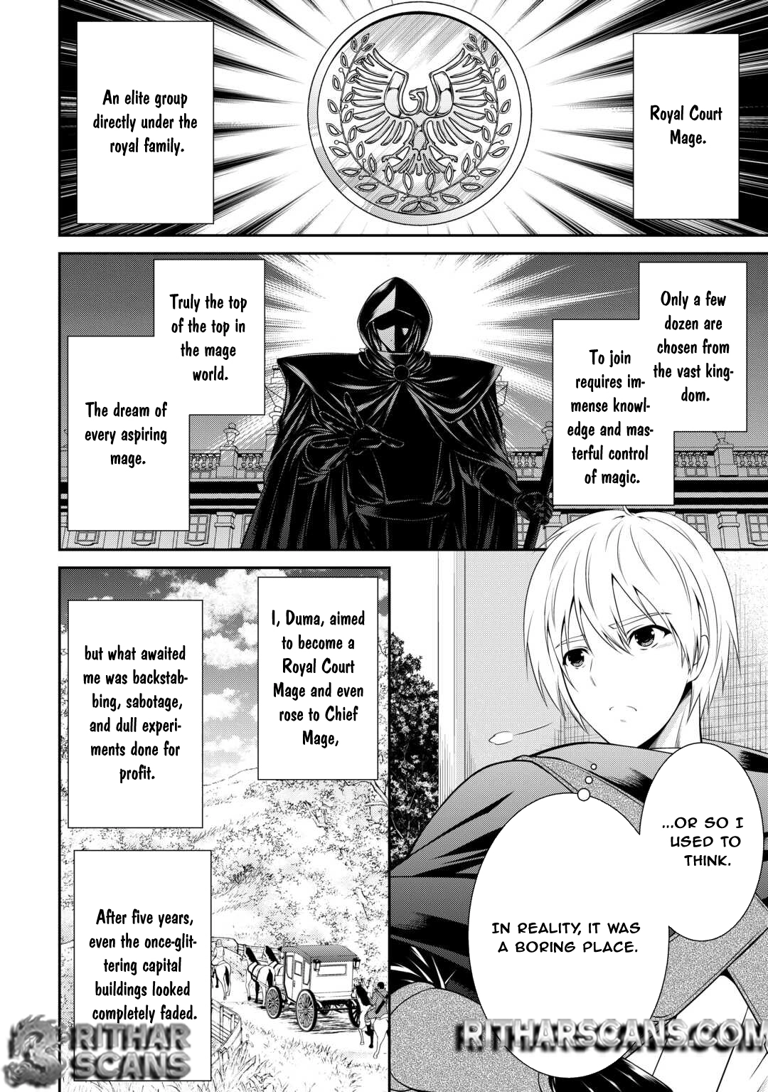 The Chief Court Mage Aims for His Long-Desired Slow Life on the Frontier~ – Chapter 1 – Page 4