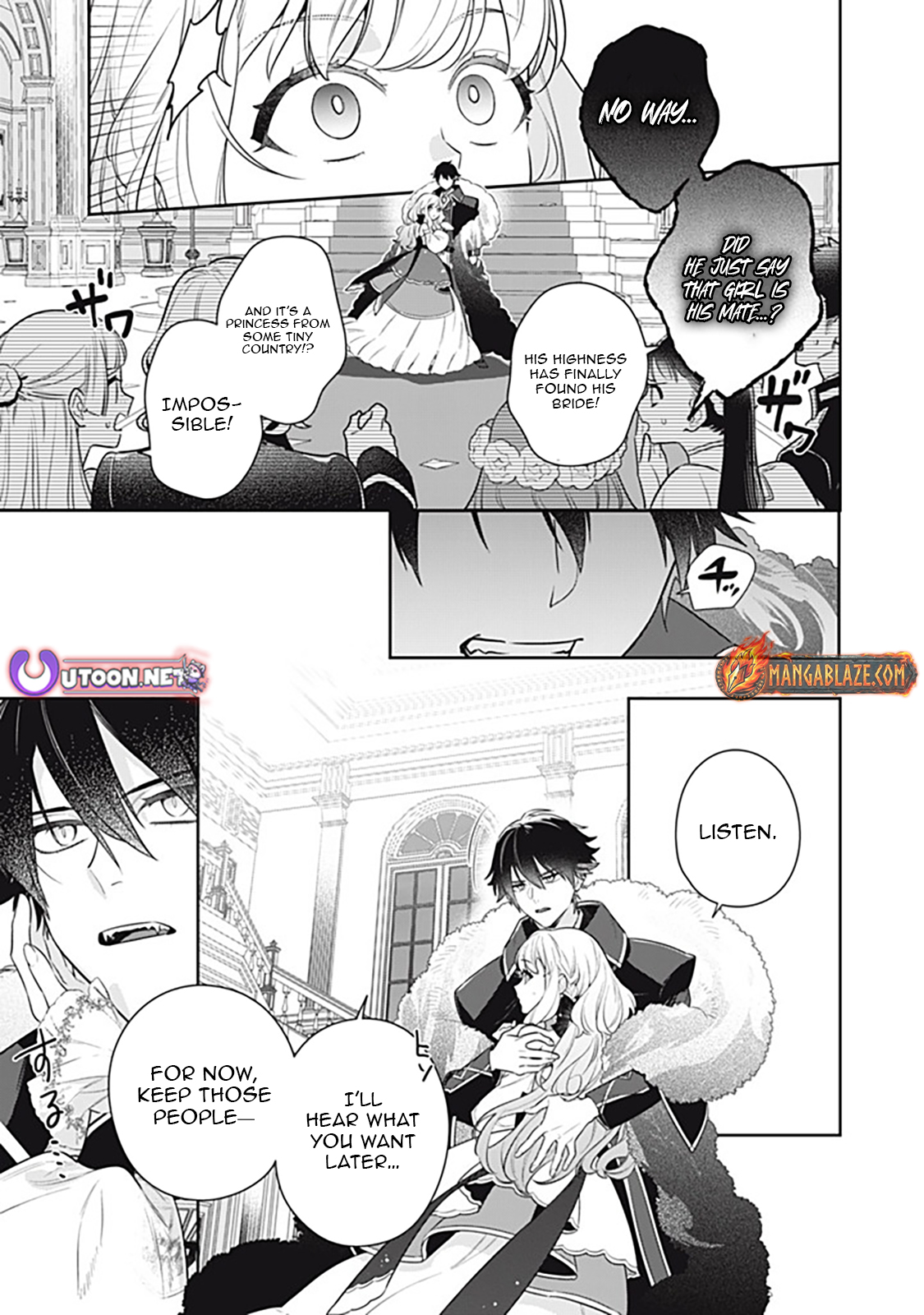 The King-Wolf Prince’s Most Beloved Bride (But I’m Not His True Mate!) – Chapter 2.1 – Page 4