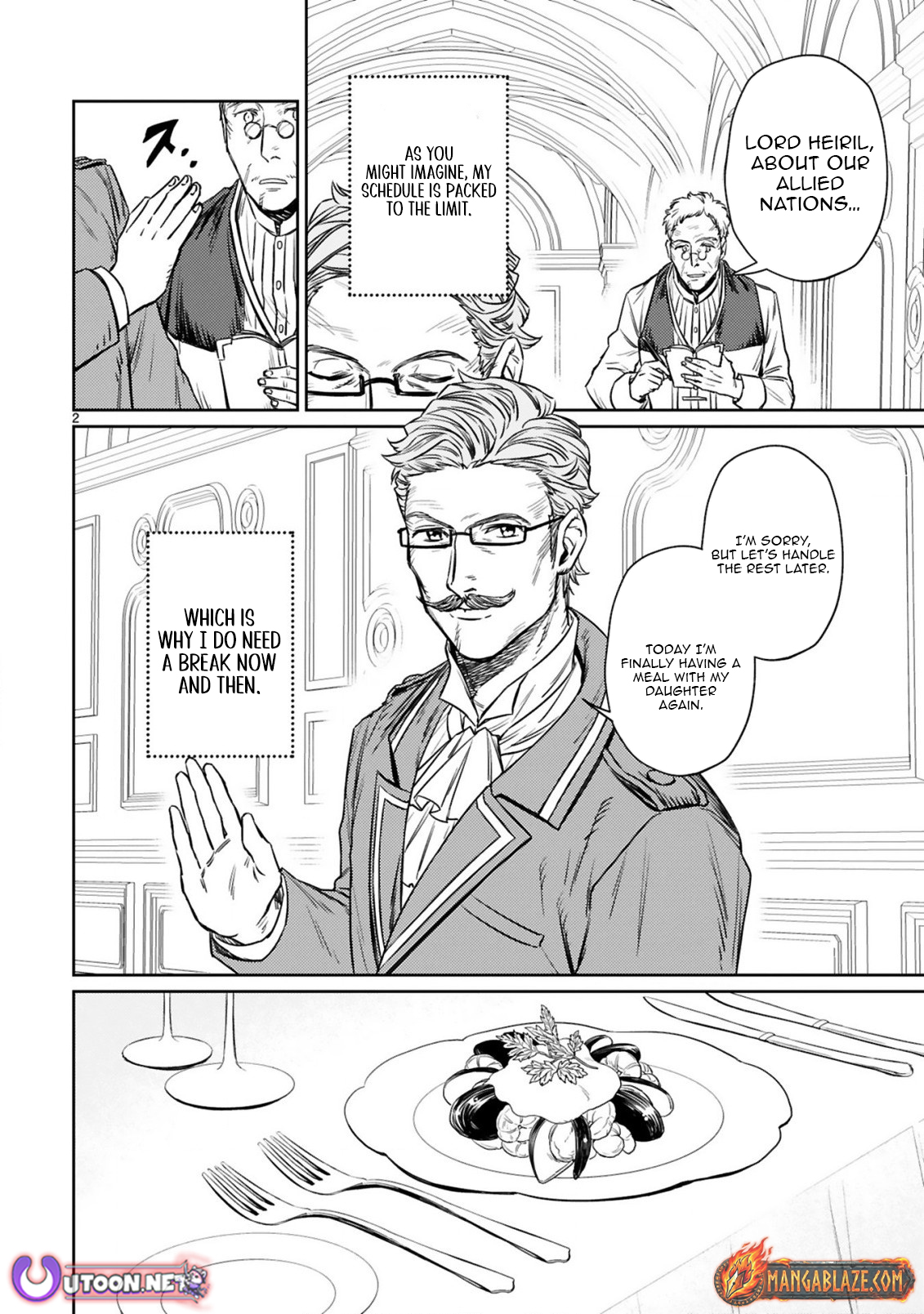 The Middle-Aged Adventurer Becomes a Legend: Upgraded to SSS-Rank by His SS-Rank Daughter – Chapter 6.1 – Page 3