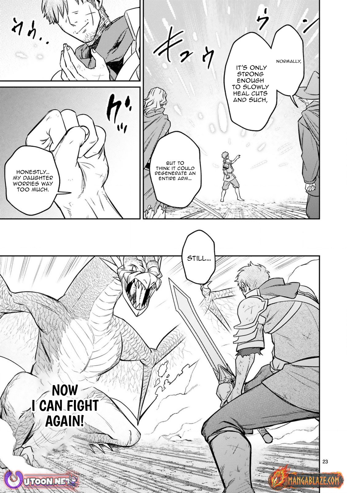 The Middle-Aged Adventurer Becomes a Legend: Upgraded to SSS-Rank by His SS-Rank Daughter – Chapter 8.2 – Page 9