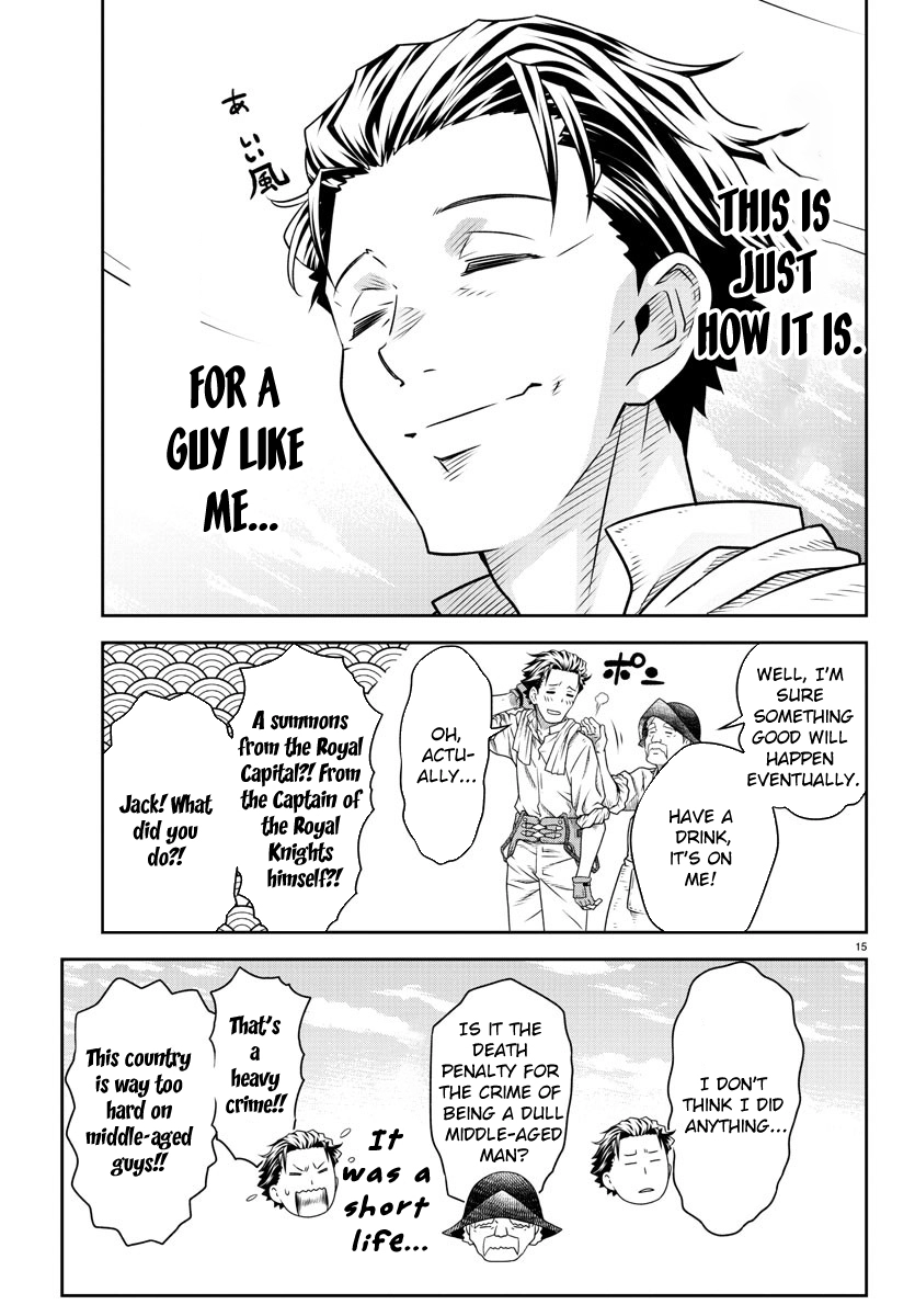 The Middle-Aged Delivery Man Who for Some Reason Ends Up Working as an Invincible Swordsman on the Side – Chapter 1 – Page 16