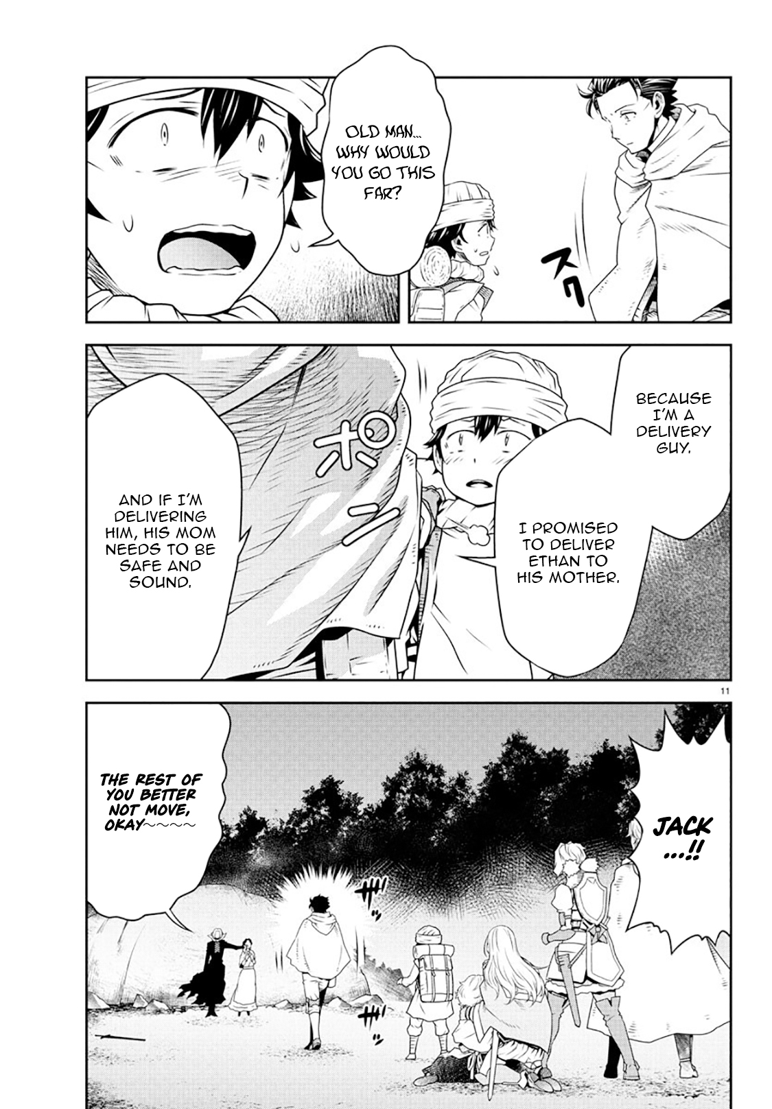 The Middle-Aged Delivery Man Who for Some Reason Ends Up Working as an Invincible Swordsman on the Side – Chapter 10 – Page 12