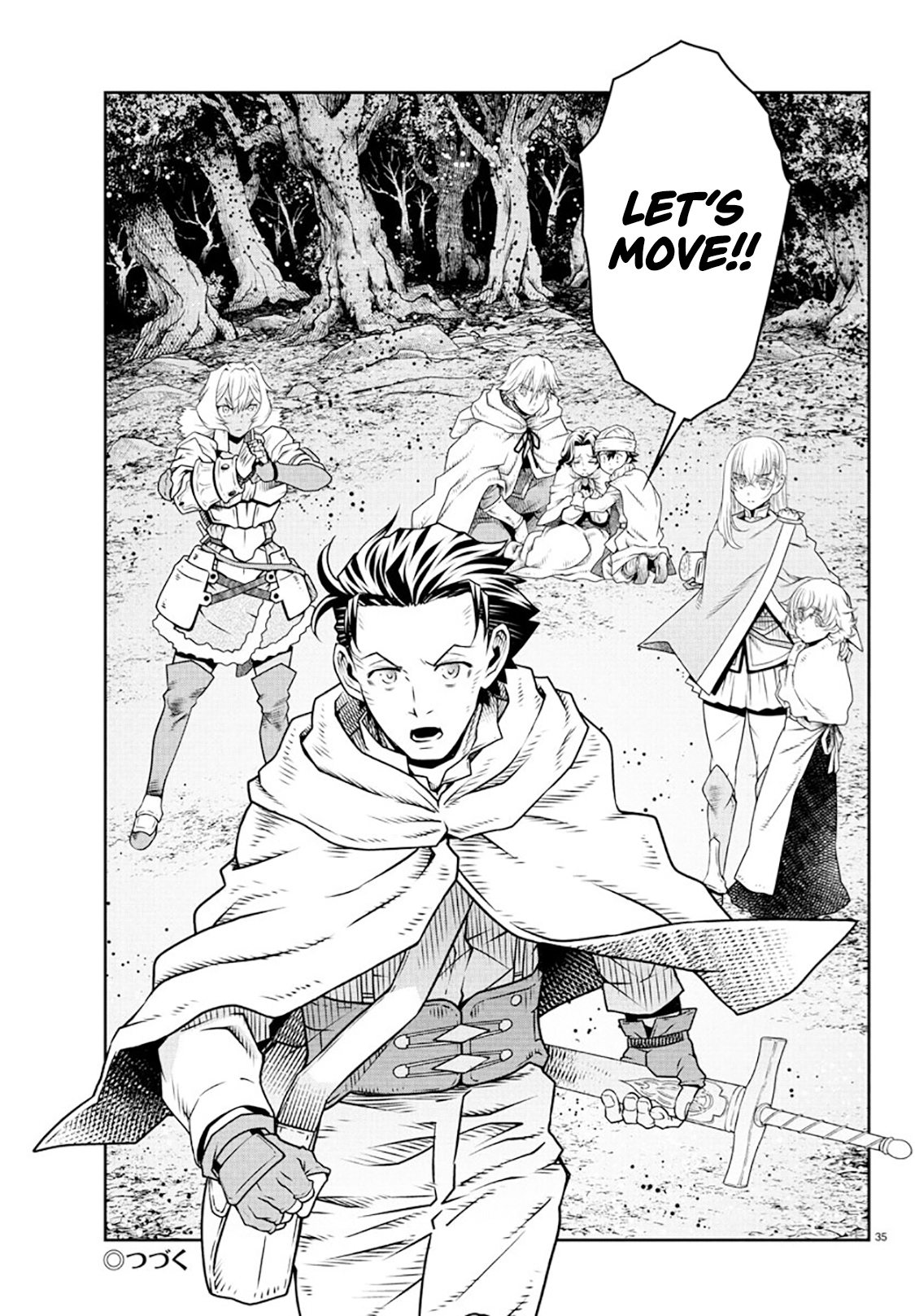 The Middle-Aged Delivery Man Who for Some Reason Ends Up Working as an Invincible Swordsman on the Side – Chapter 10 – Page 36